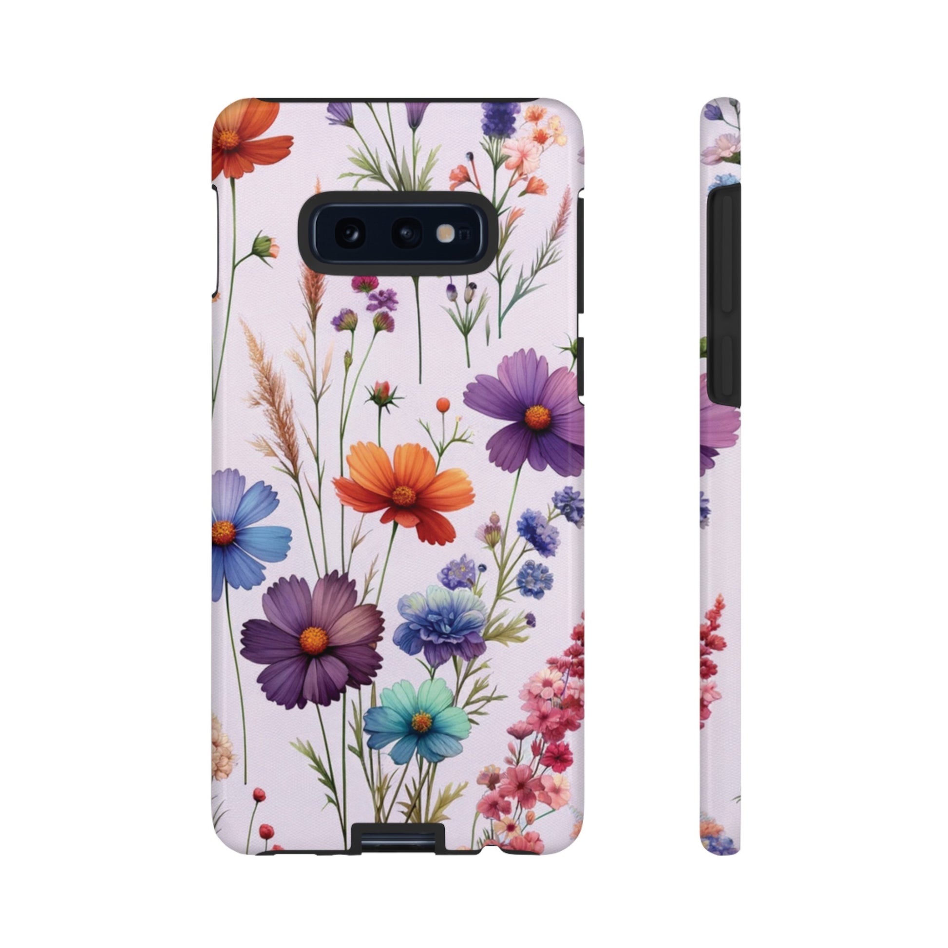 Lavender Wildflowers Protective Phone Case Gift for Her Phone 15, Samsung iPhone Samsung Gift for Her Case iPhone 15, Samsung iPhone Samsung Accessory Gift for Her.
