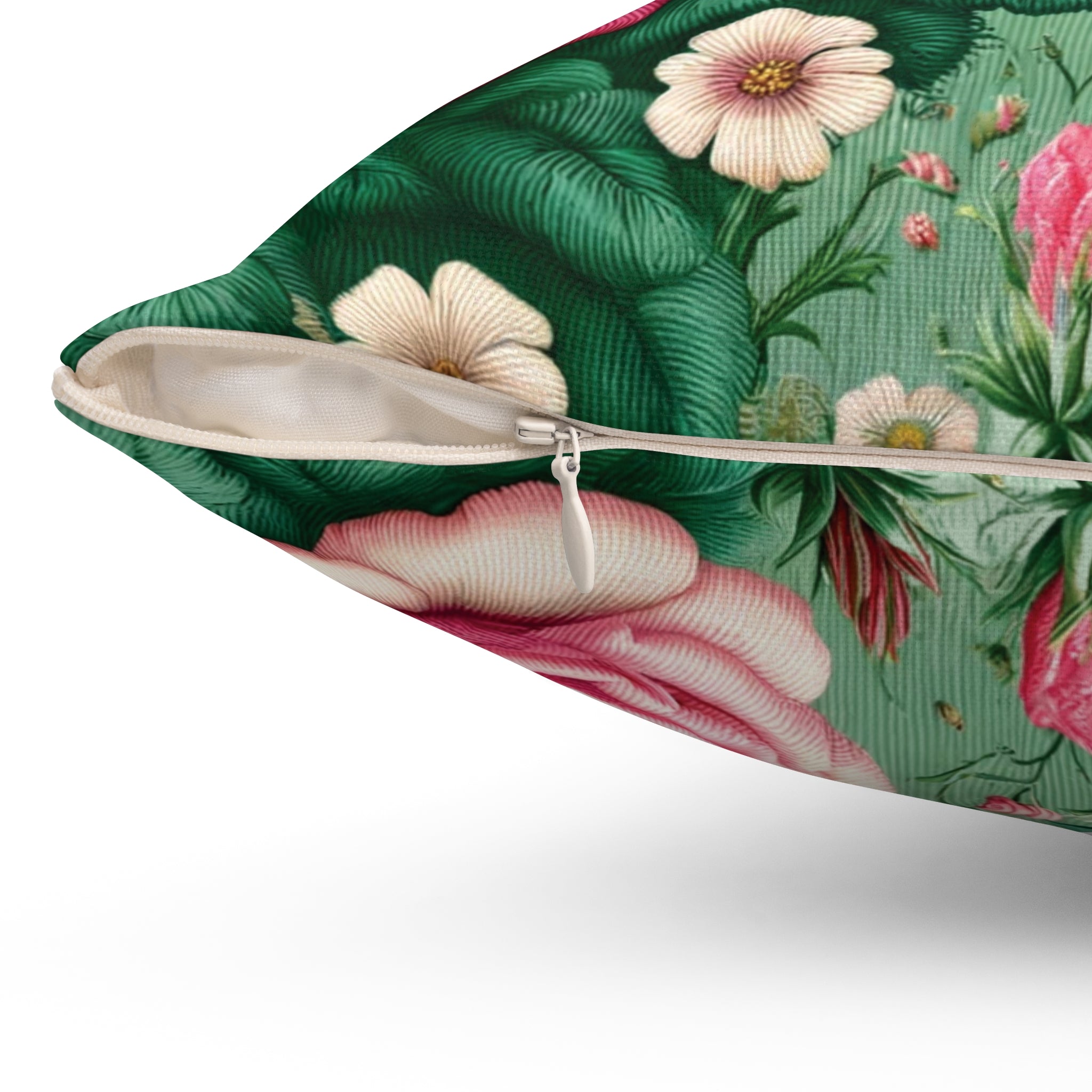 Vintage Garden Elegance: Shabby Chic Bold Pink Roses Pillow Country Cottage Garden Decor Bedroom Pillow Gift for Mom, Housewarming Gift Living Room Comfort for Bedroom or Housewarming Gift New House, Bridal Shower Gift - MRSBYVALLE