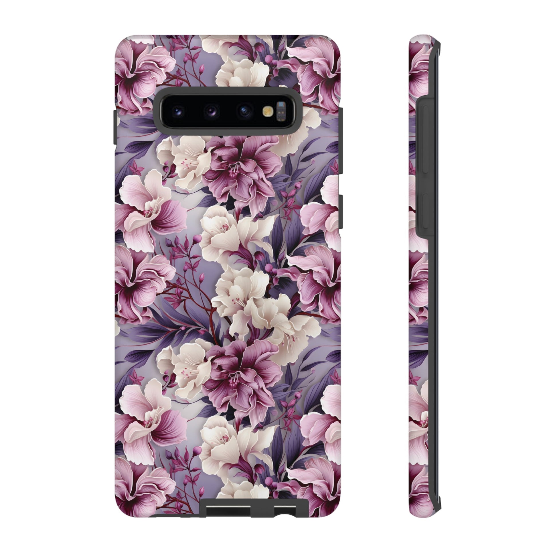 Lavender Flowers Protective Phone Case Gift for Her Phone 15, Samsung iPhone Samsung Gift for Her Case iPhone 15, Samsung