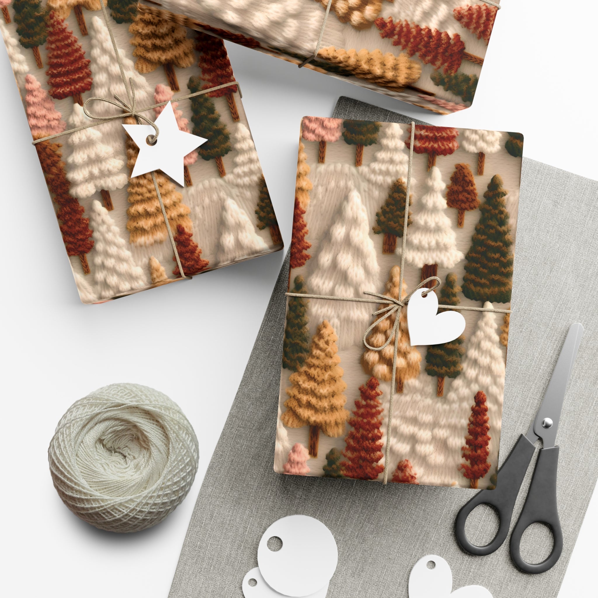 Magical 3D Illusion Christmas Wrapping Paper Elevate Your Gifts with Stunning Visual Effects | Perfect for Holiday Presents | MrsbyValle's Exclusive  Gift for Her - MRSBYVALLE