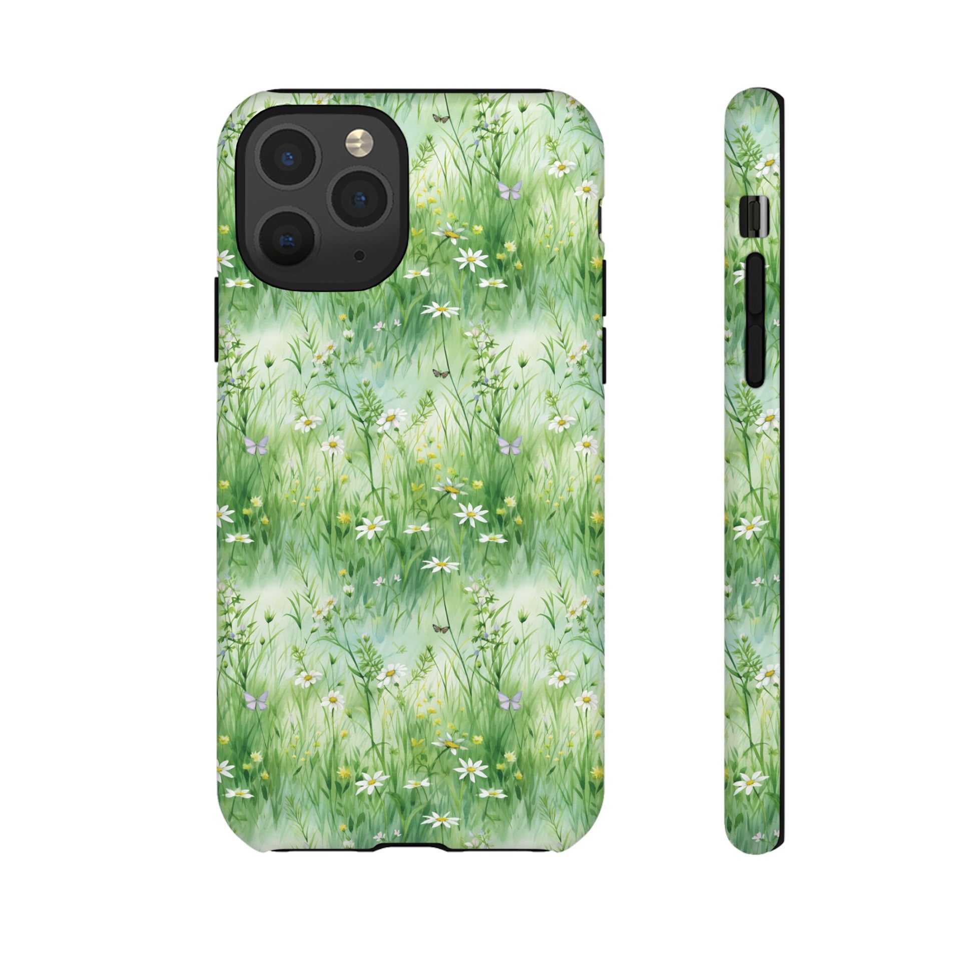 Beautiful Watercolor Grassing Daisy Boho Chic Design Phone Case Protective Cover for All Models Gift for Mom Accessory Gift for Her