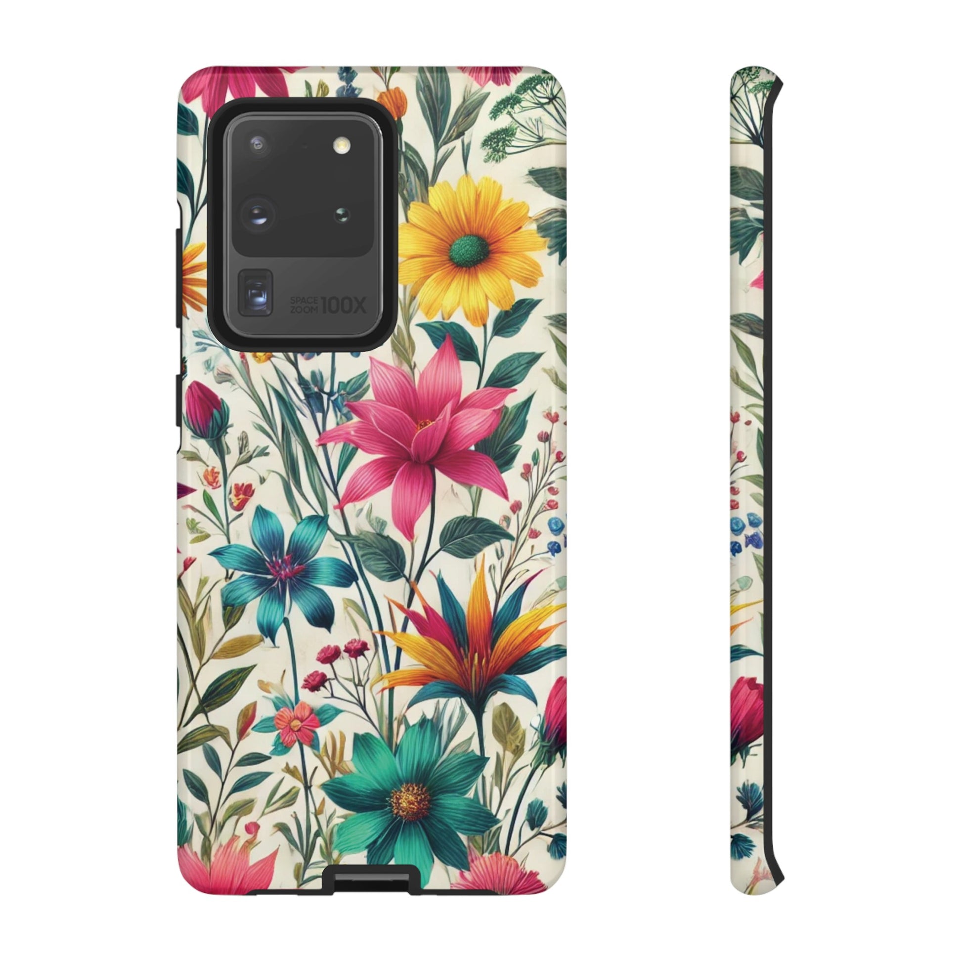 Wildflowers Boho Chic Design Phone Case - Stylish, Protective Cover for All Models Gift for Mom Accessory Gift for Her