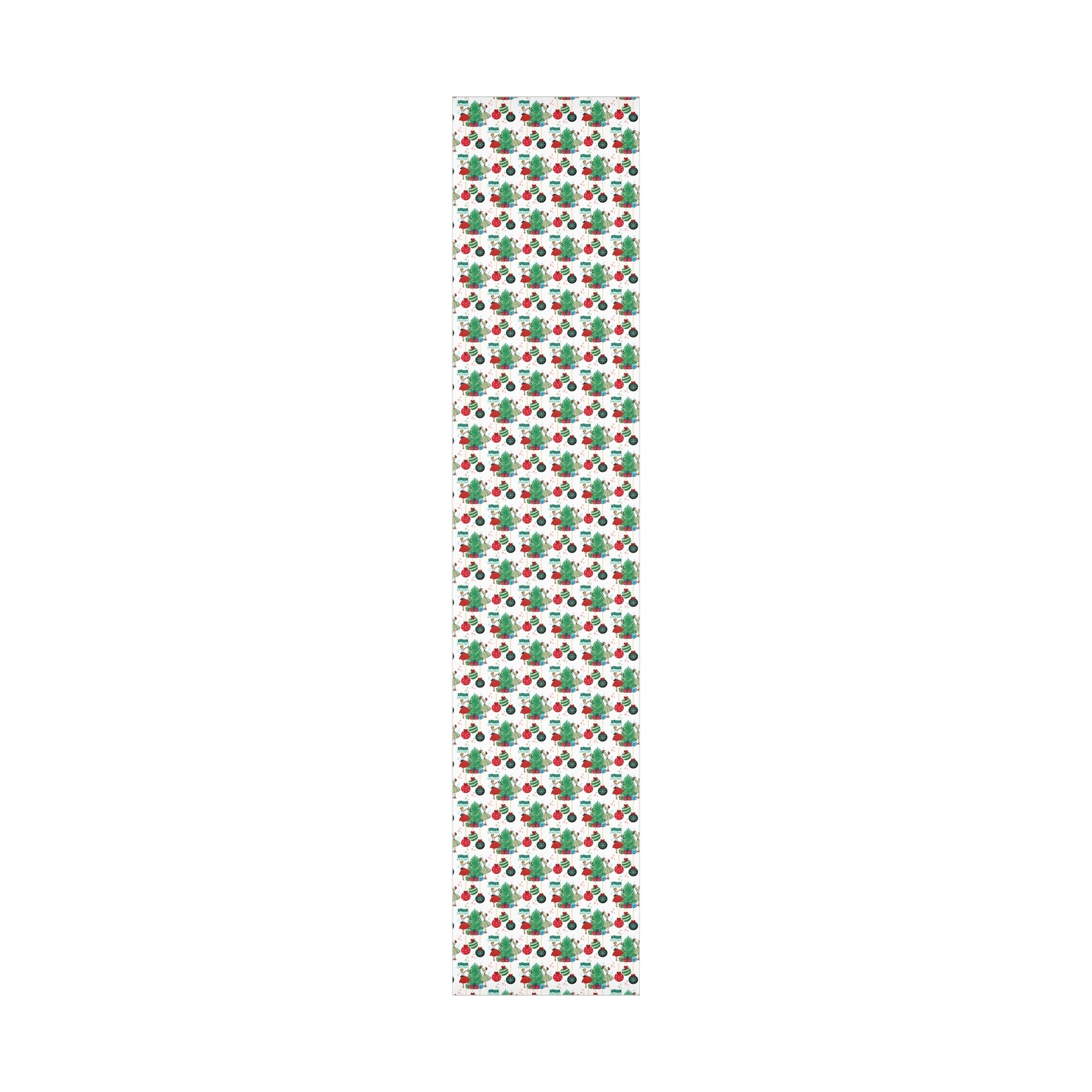 Retro Glam Christmas Wrapping Paper  50s Holiday Gift Wrap, Festive Fun Design for Stylish Presents, 3 Size Options Available Gift Mom