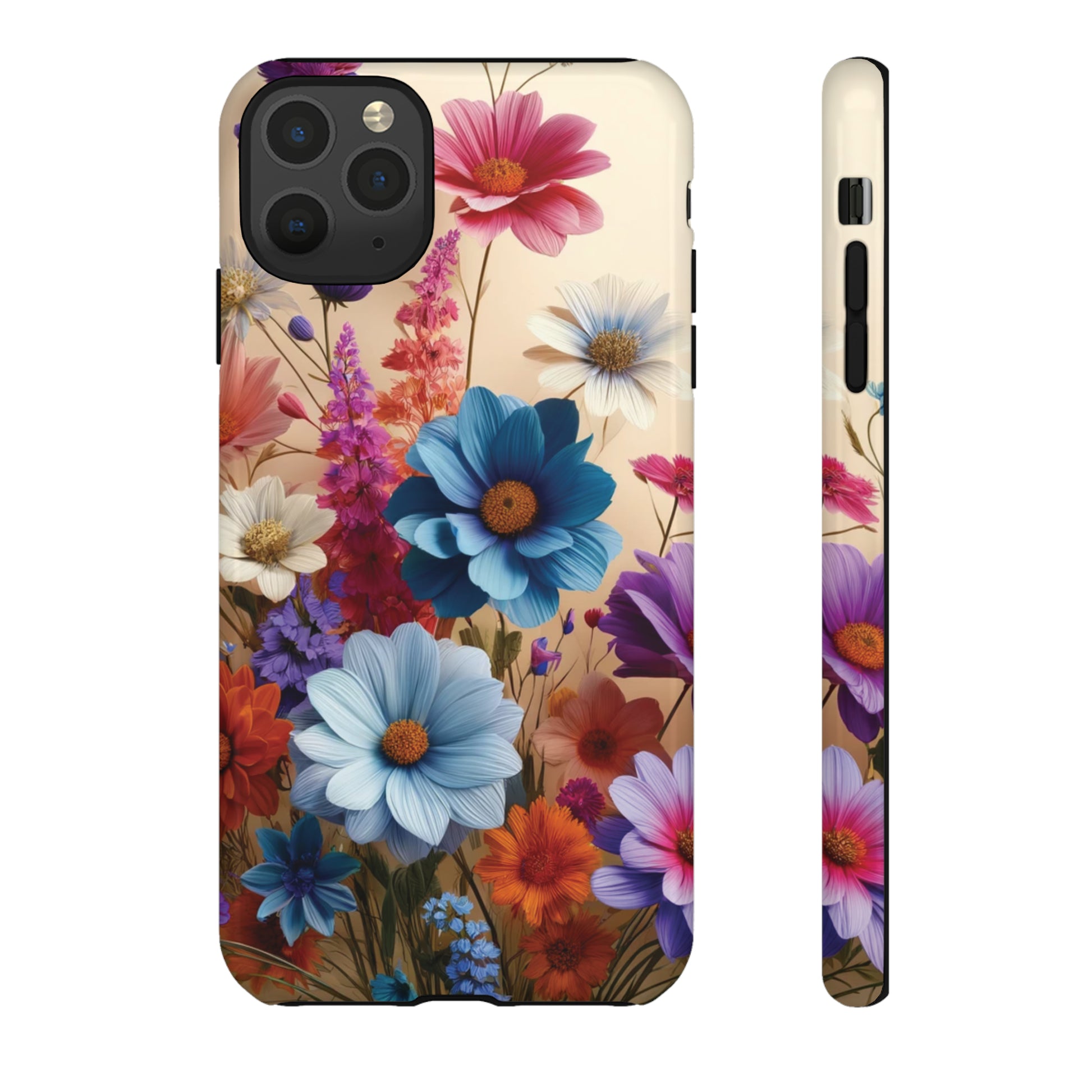 Best Phone Case Floral 3D Illusion Luxury Tough Case Floral Elegant Durable Stylish for Modern Devices iPhone 15, Samsung iPhone Samsung Accessory Gift for Her.