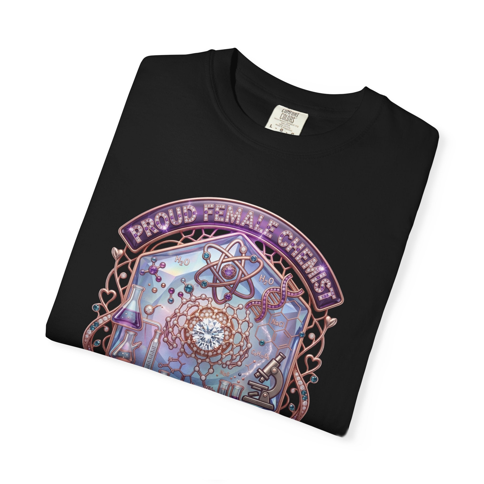 T-Shirt 'Unstoppable' Scientist Leader Achiever Graphic Tee Proud Chemist. Scientist. Leader. Unstoppable. STEM Graphic Tee