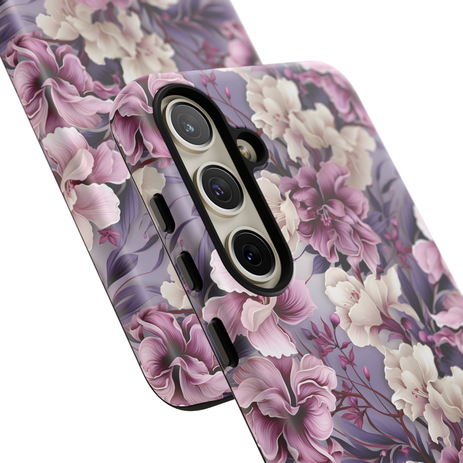 Lavender Flowers Protective Phone Case Gift for Her Phone 15, Samsung iPhone Samsung Gift for Her Case iPhone 15, Samsung