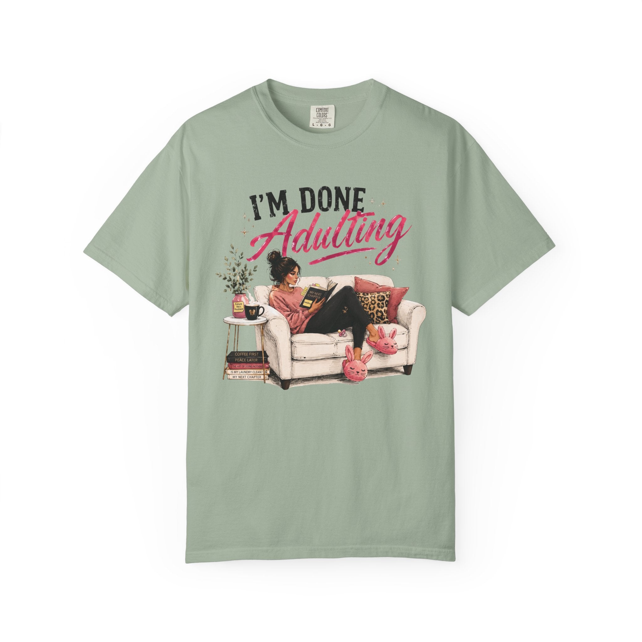 T-Shirt J'EN AI MARRE D'ÊTRE ADULTE — T-Shirt humoristique sarcastique