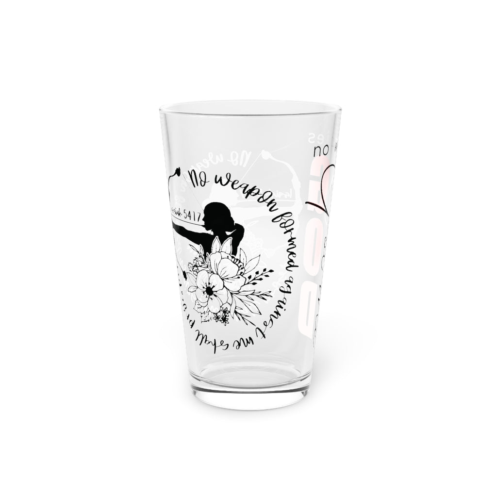 GOD got me 16oz Pint Glass – Christian Glassware for Faith & Inspiration | Perfect for Water, Juice & More – Unique Religious Gift Idea Housewarming