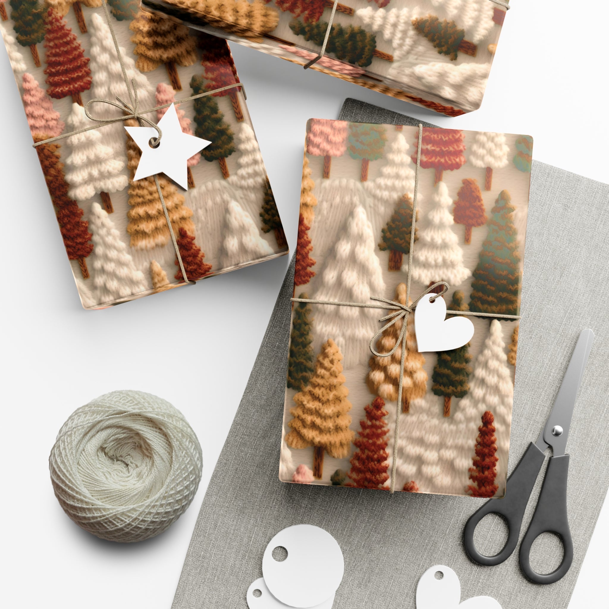 Magical 3D Illusion Christmas Wrapping Paper Elevate Your Gifts with Stunning Visual Effects | Perfect for Holiday Presents | MrsbyValle's Exclusive  Gift for Her - MRSBYVALLE