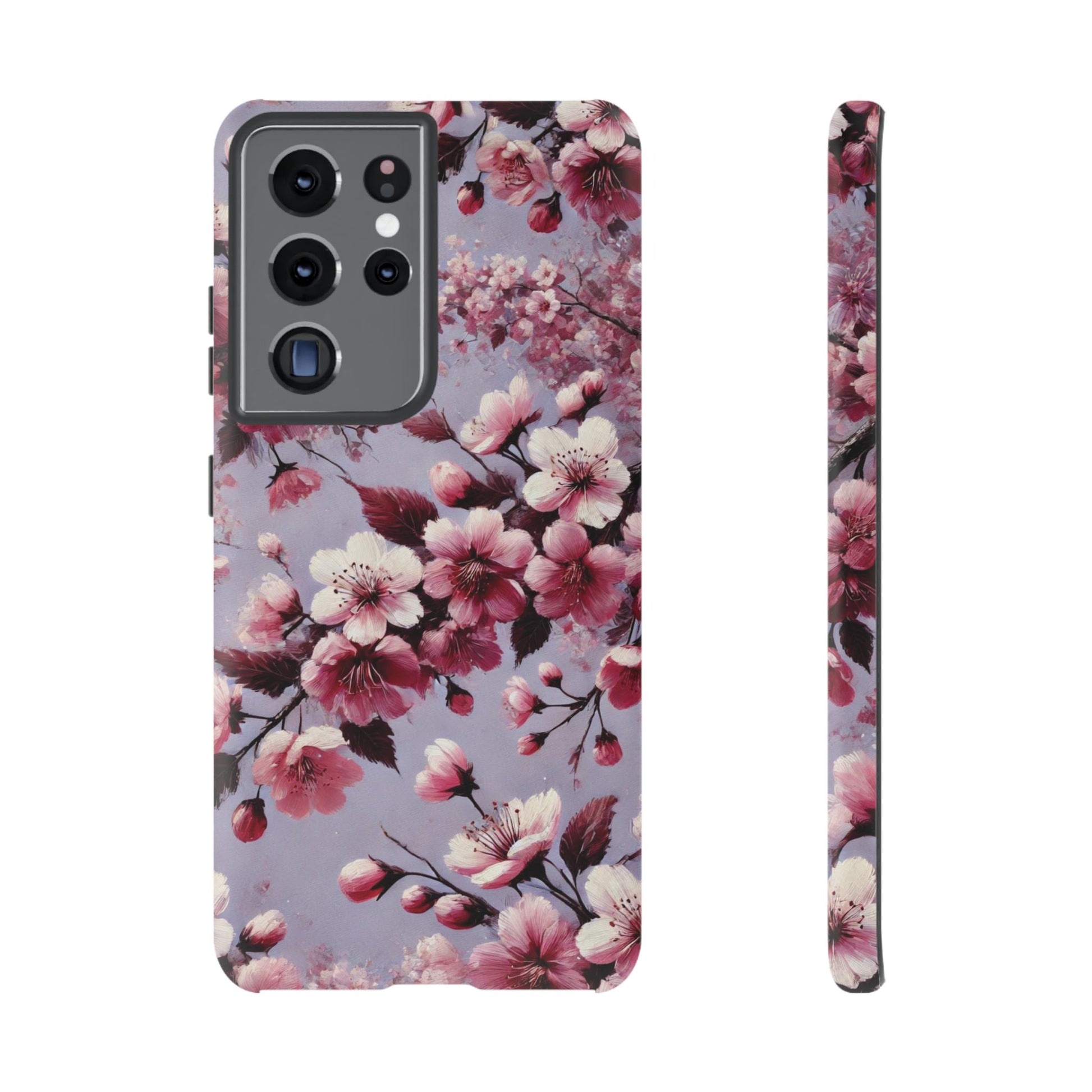 Lavender Floral Fall Phone Case for iPhone 16 pro15 14 13 12  21 23 Samsung, and Pixel | Stylish Protective Cover Gift for Her Perfect for Floral Lover