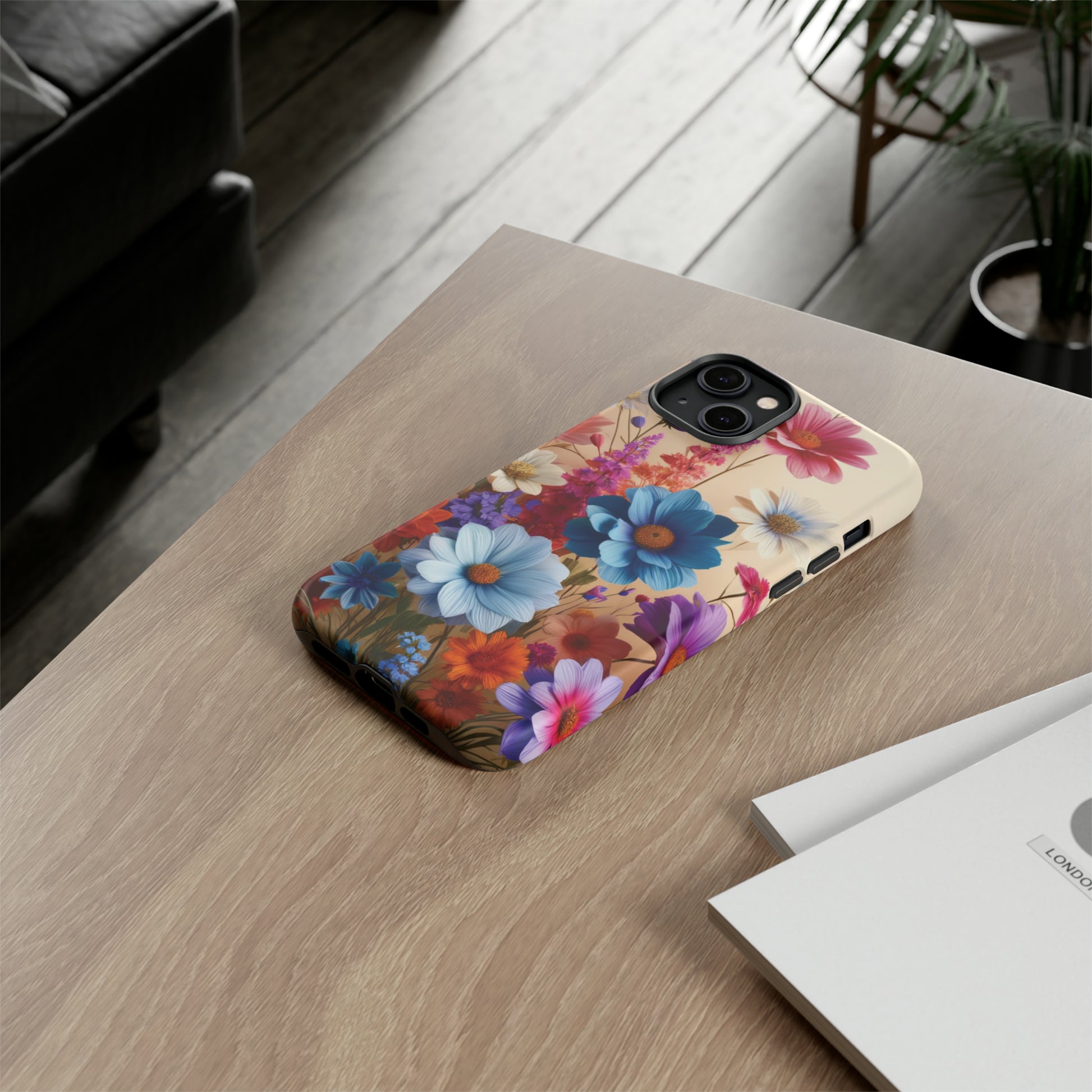 Best Phone Case Floral 3D Illusion Luxury Tough Case Floral Elegant Durable Stylish for Modern Devices iPhone 15, Samsung iPhone Samsung Accessory Gift for Her.