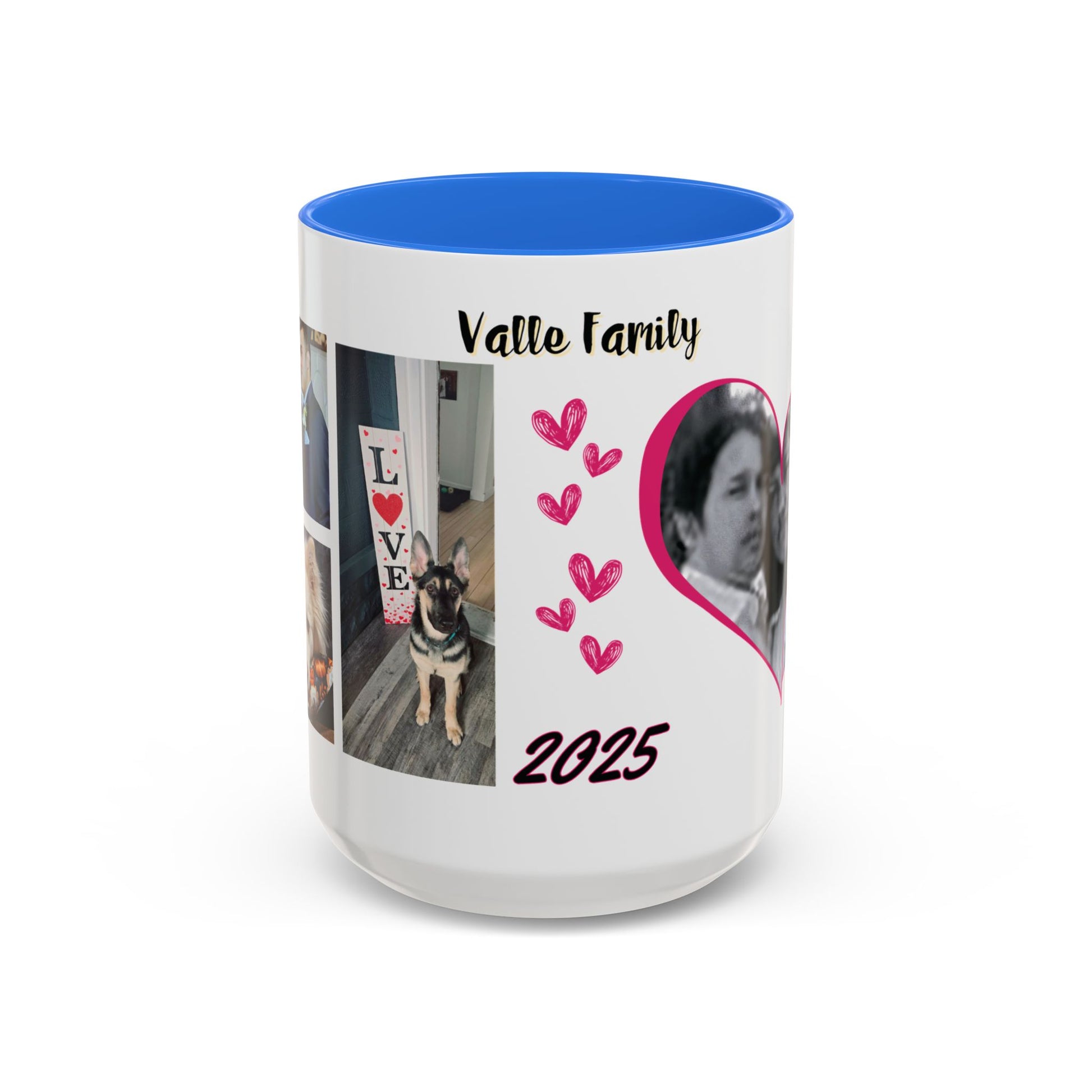 Personalized Photo Collage Coffee Mug, Custom Image Gift for Mom, Mother's Day Present, Colorful 15oz Cup, Birthday Mug, Custom Picture Mug Perfect Giift