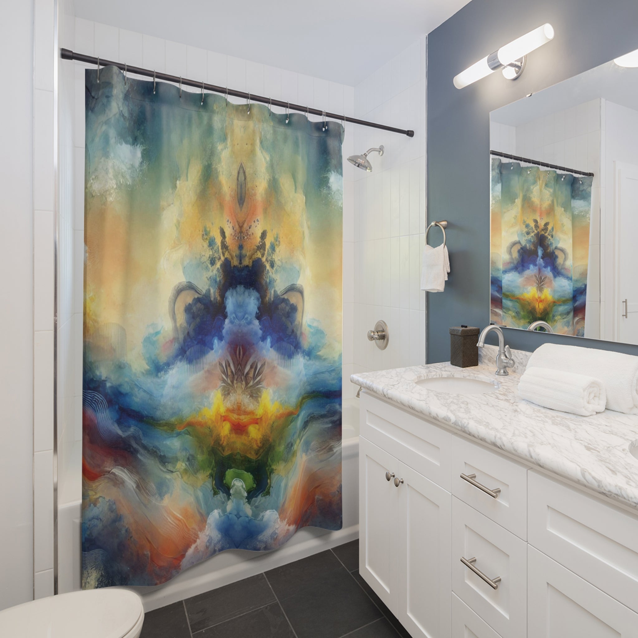 Copy of Housewarming Shower Curtains Bows and Cherries  Refresh your bathroom with our bursting with color and style. Transform your space and shop now for a vibrant upgrade!