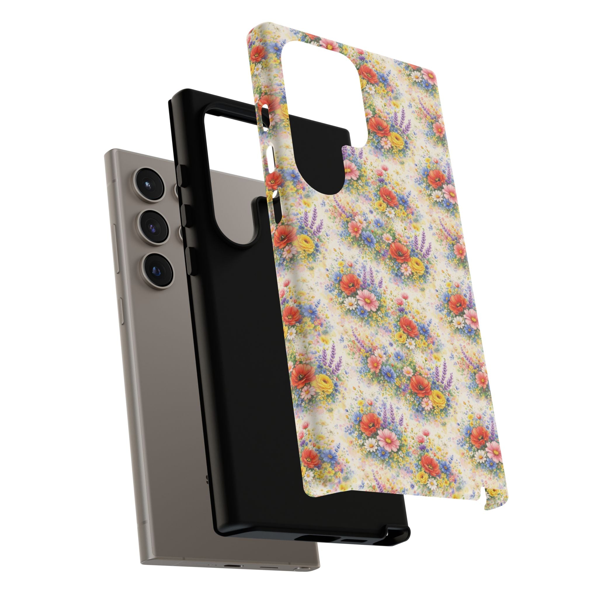 Watercolor Wildflowers Phone Case — Tough Cases