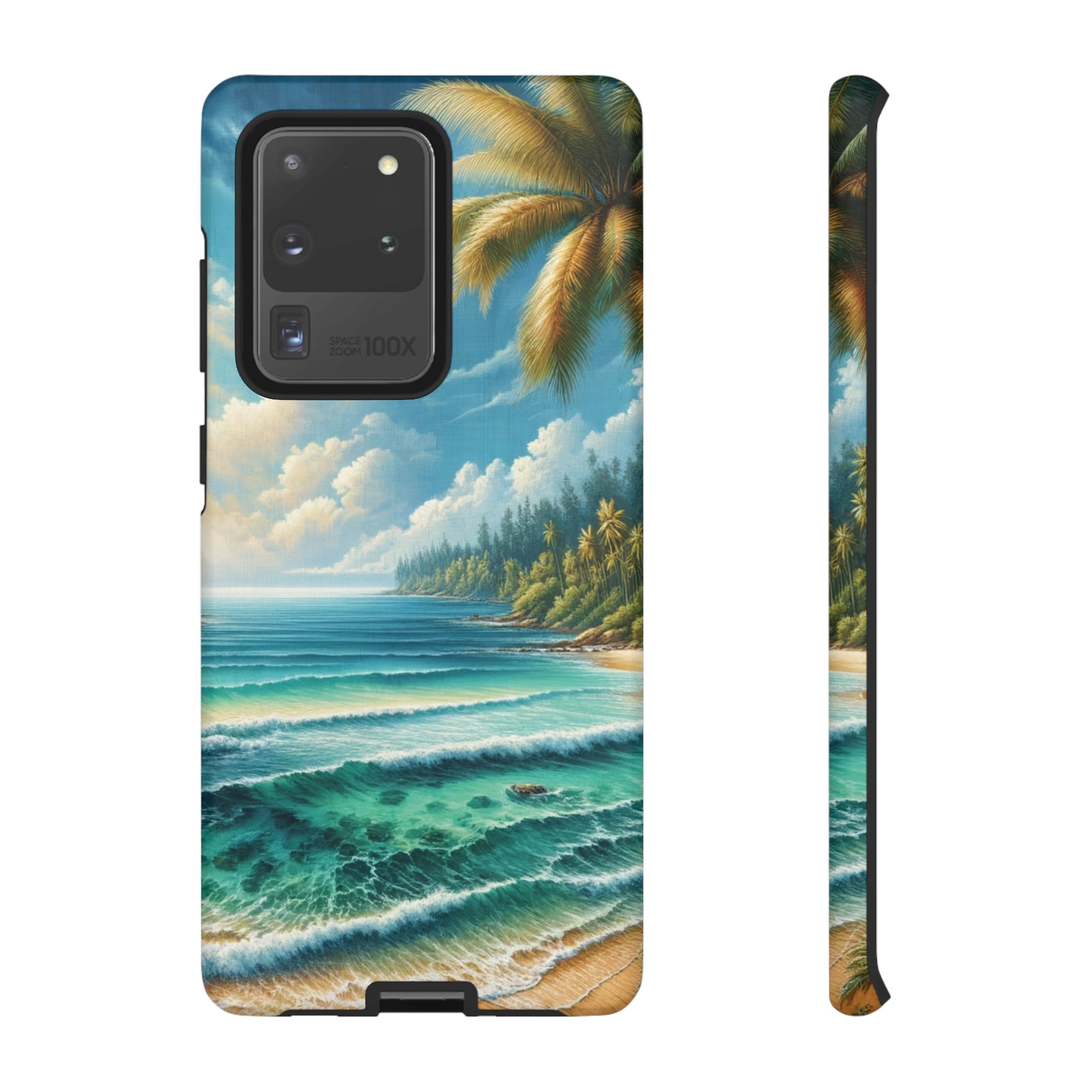 Coastal Serenity Ocean Beach View Protective Phone Case Gift for Her Phone 15, Samsung iPhone Samsung Gift for Her Case iPhone 15, Samsung iPhone Samsung Accessory Gift for Her.