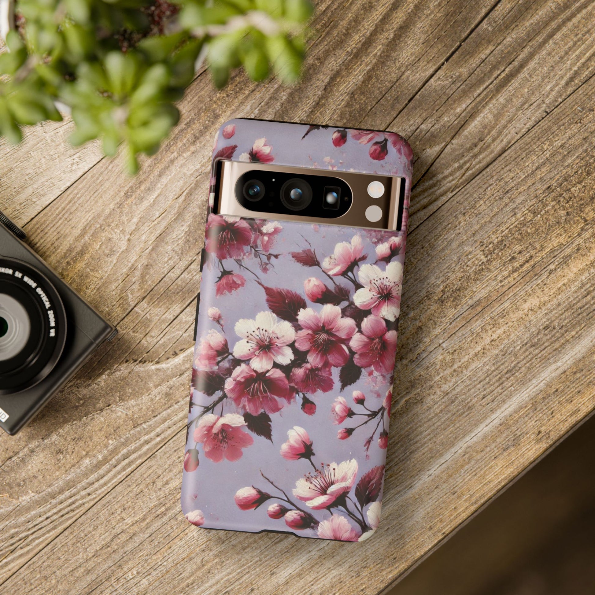 Lavender Floral Phone Case | Fall-Inspired Protective Cover for iPhone, Samsung & Pixel – Perfect Gift for Her