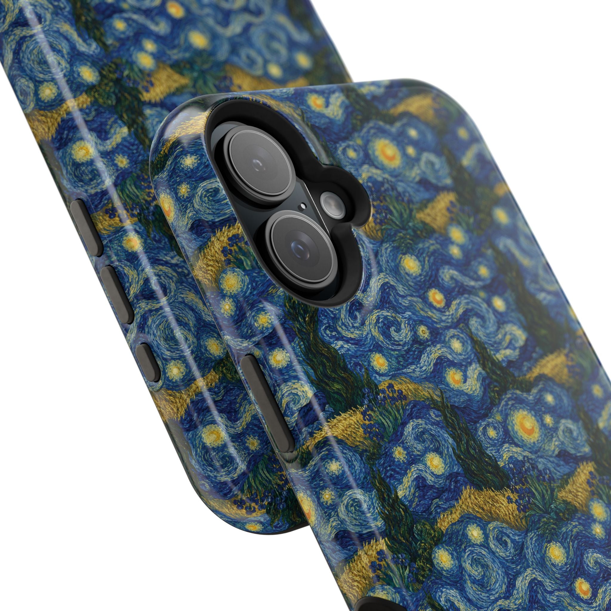 Van Gogh Illusion Magnetic Phone Case — Elegant Impact‑Resistant Art Lover Design