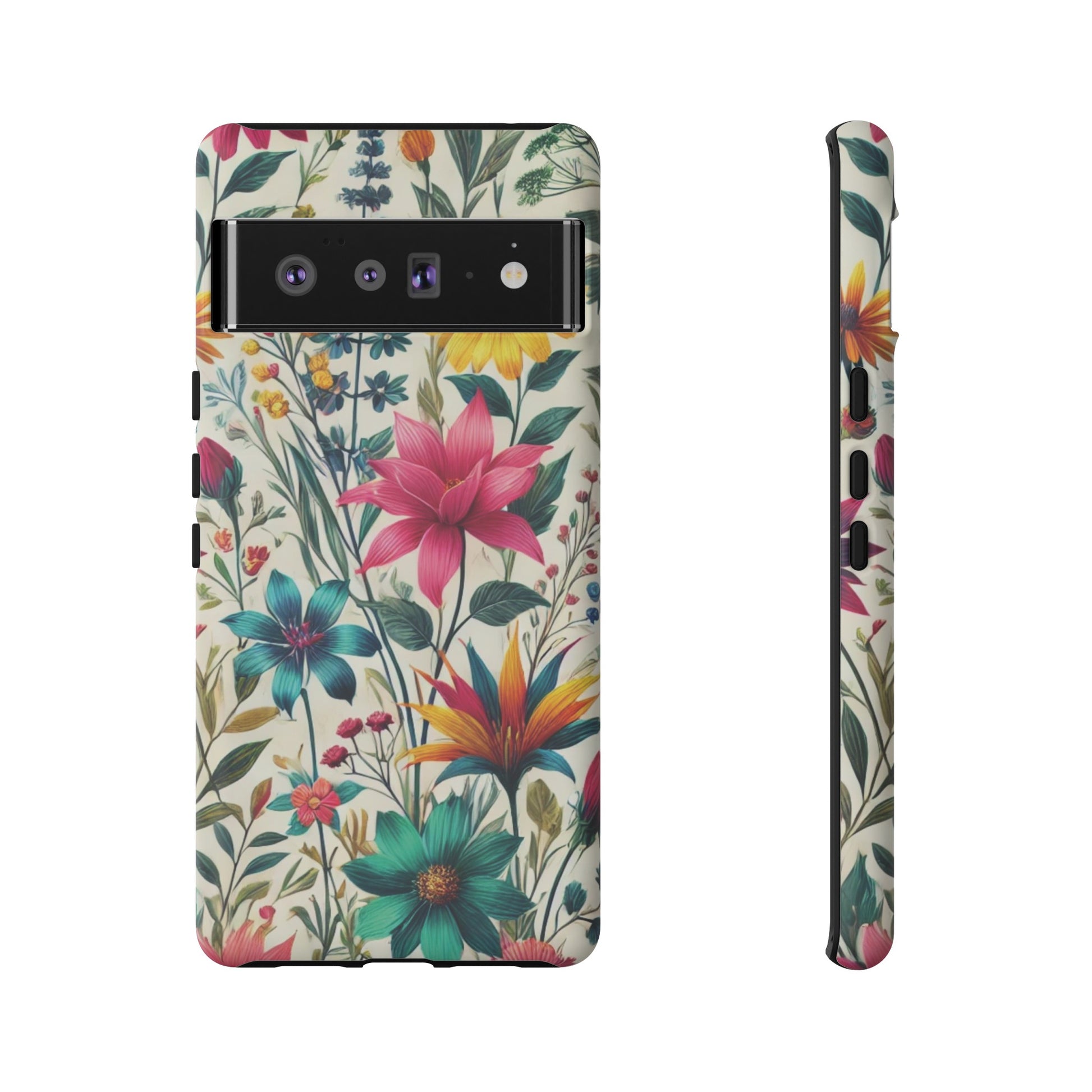Wildflowers Boho Chic Design Phone Case - Stylish, Protective Cover for All Models Gift for Mom Accessory Gift for Her