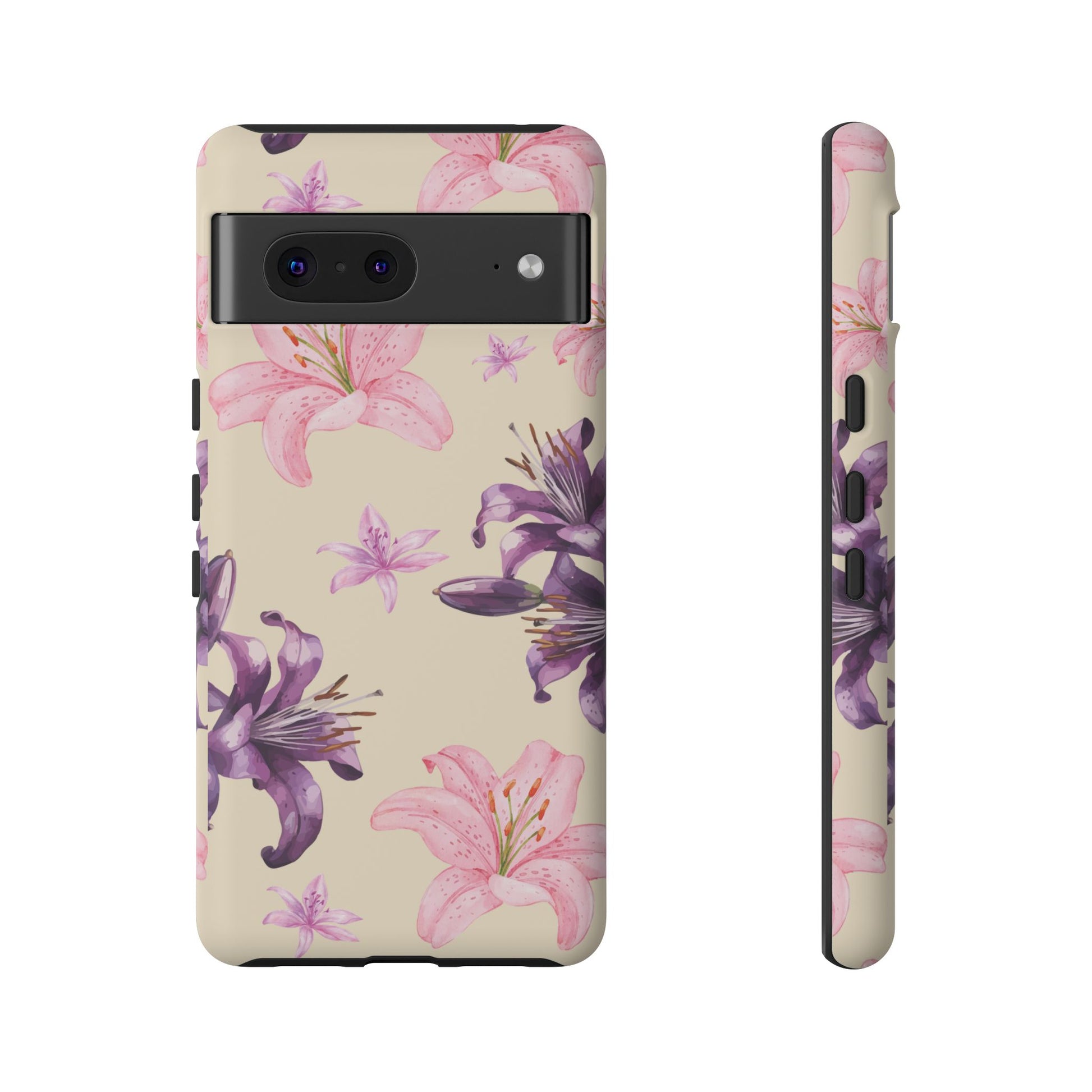 Blooming Tiger Lily Phone Case - Compatible with iPhone, Samsung, and Pixel | Stylish Protective Cover Gift for Her Perfect for Floral Lover