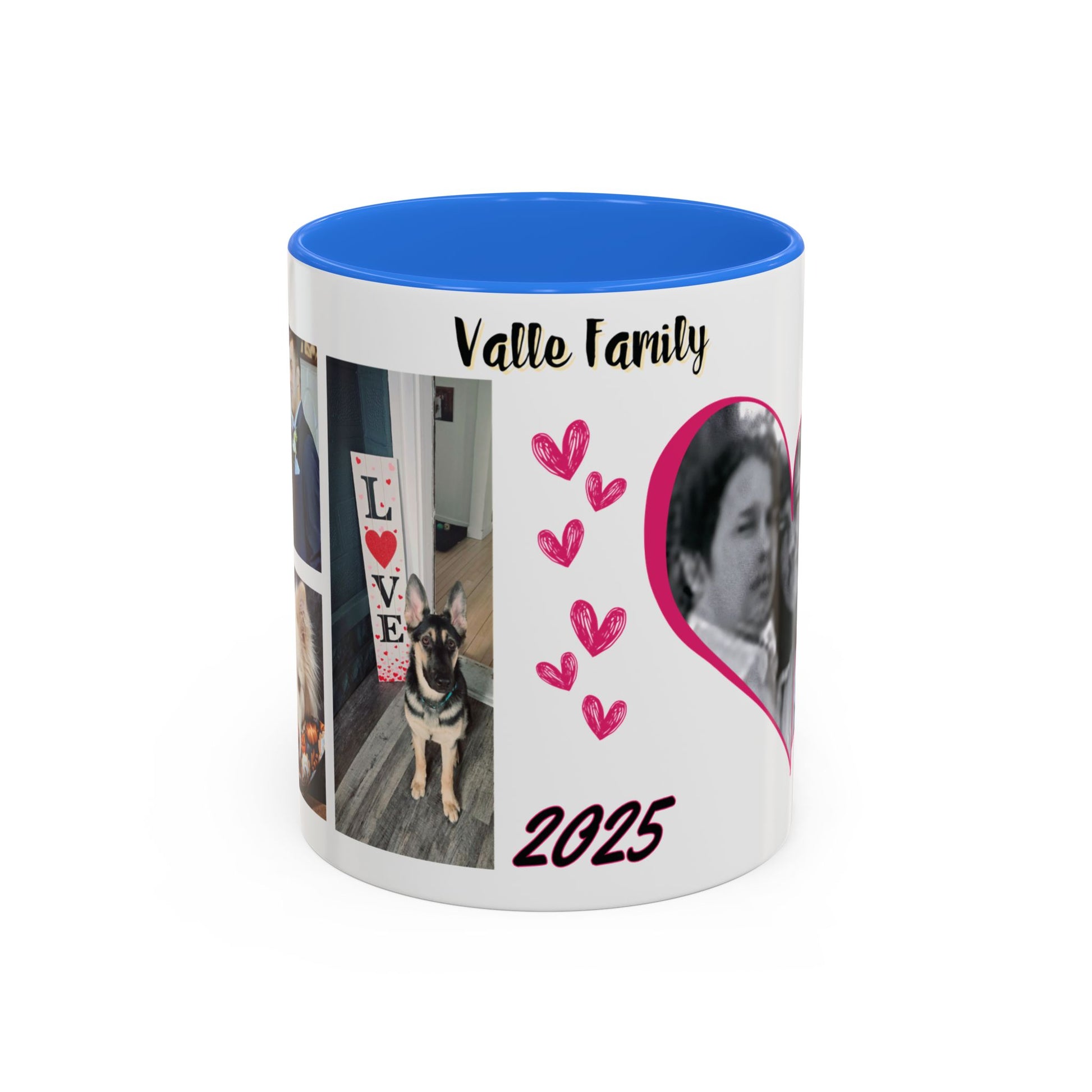 Personalized Photo Collage Coffee Mug, Custom Image Gift for Mom, Mother's Day Present, Colorful 15oz Cup, Birthday Mug, Custom Picture Mug Perfect Giift