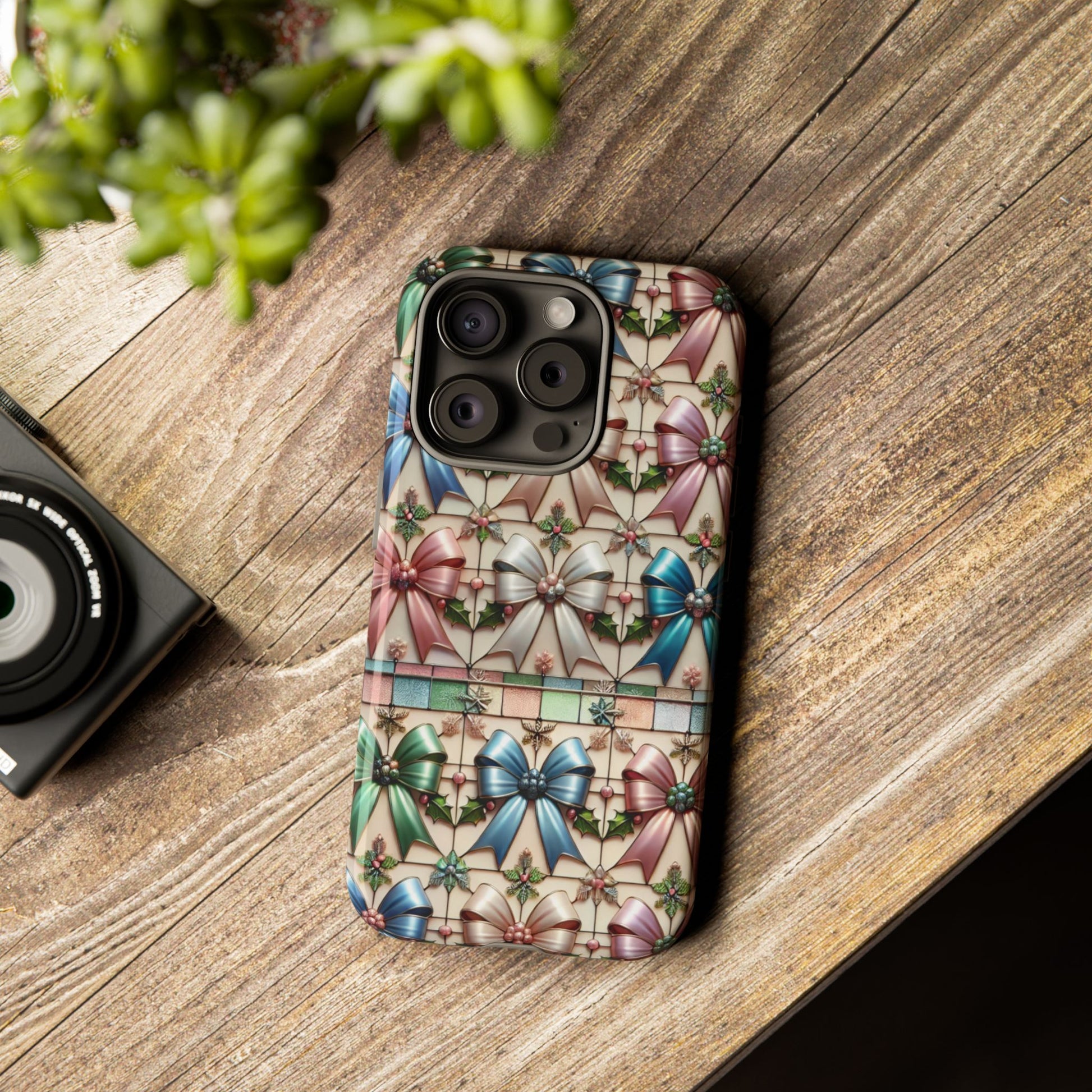 Coquette Bows Pastel Phone Case for iPhone 17 ,  15 14 13 12  21 23 Samsung, and Pixel | Stylish Protective Cover Gift for Her Perfect for Floral Lover