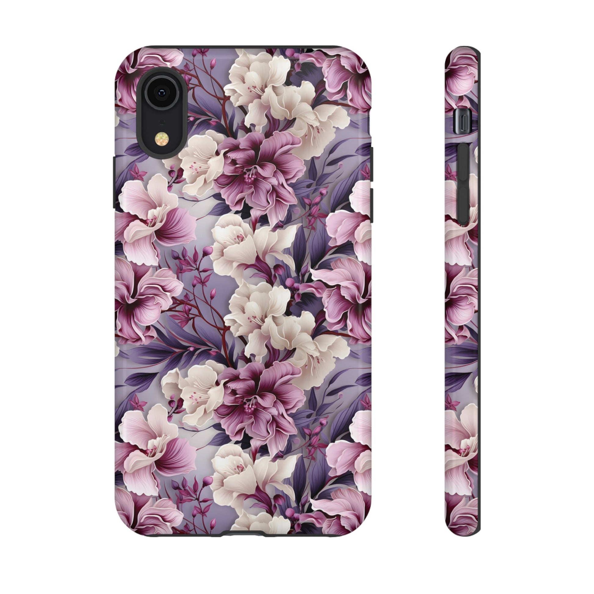 Lavender Flowers Protective Phone Case Gift for Her Phone 15, Samsung iPhone Samsung Gift for Her Case iPhone 15, Samsung