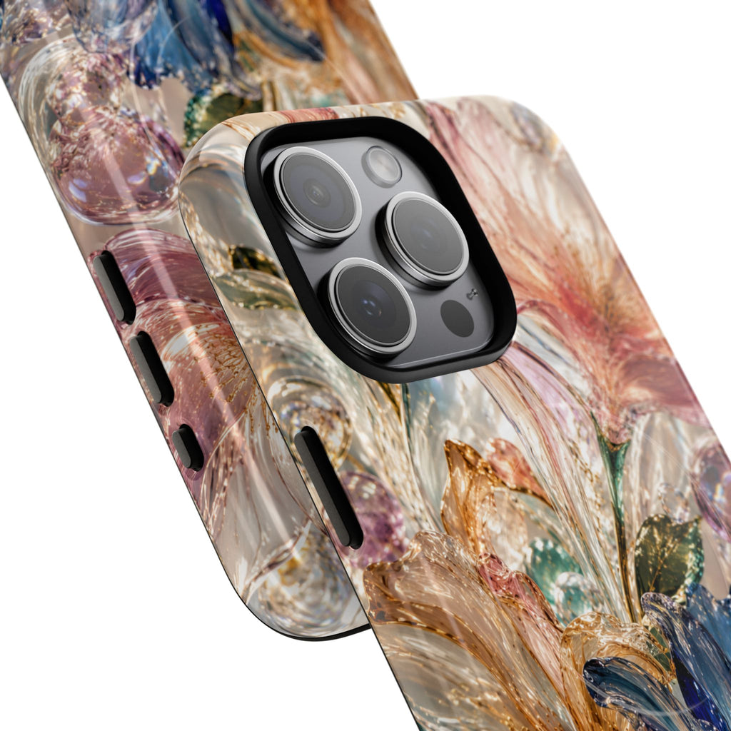 Watercolor Floral Artwork phone case | Tough Magnetic Cases