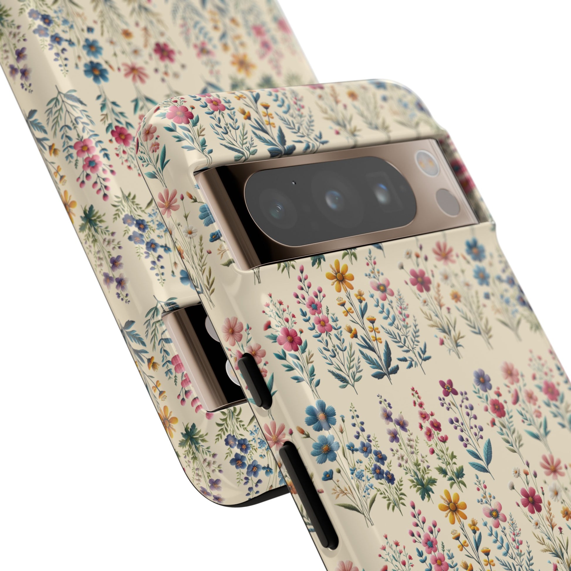 Best Beautiful Wildflower Phone Case Floral Design for iPhone, Galaxy, and Google Durable Protection Gift for Her Case iPhone 15, Samsung iPhone Gift for Her