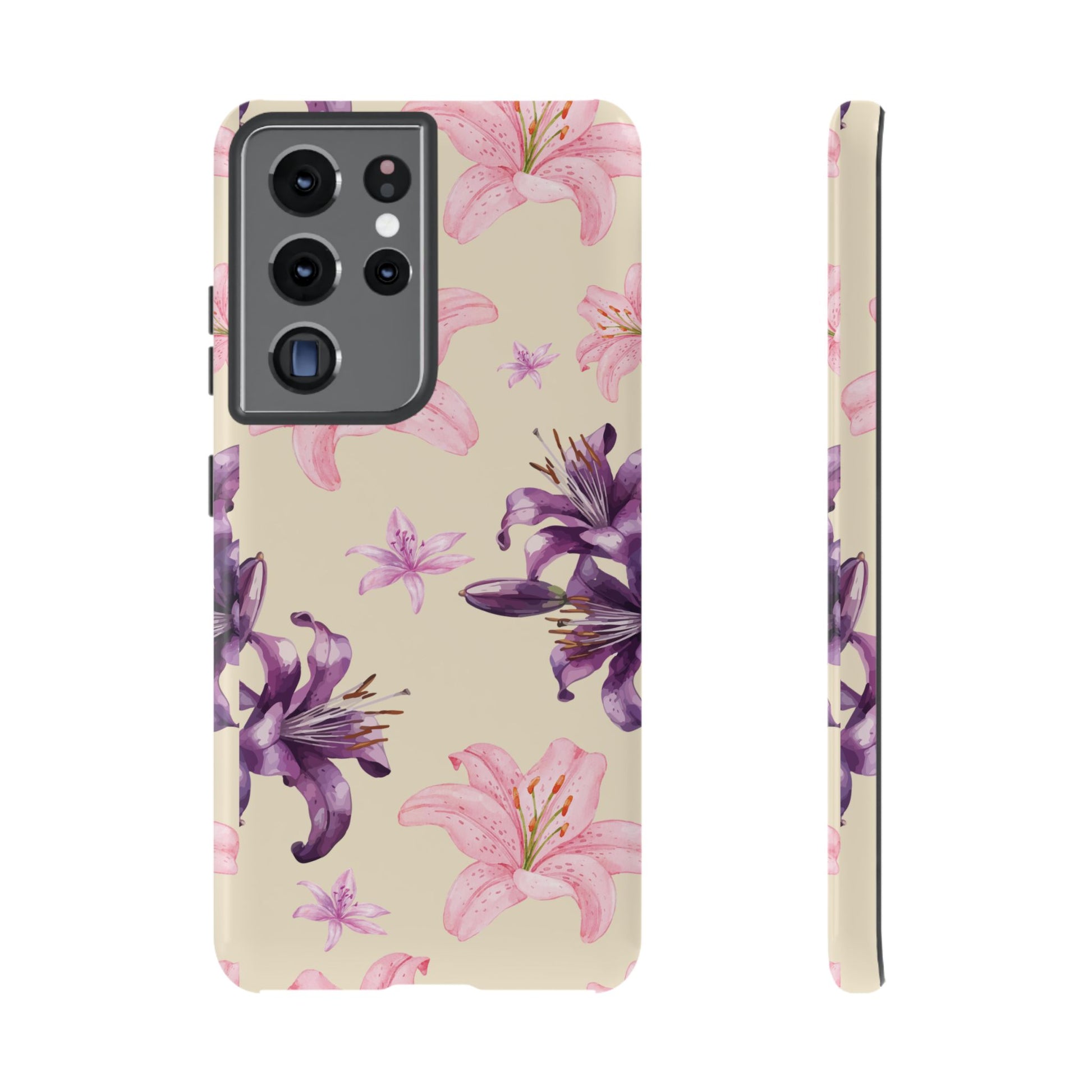 Blooming Tiger Lily Phone Case - Compatible with iPhone, Samsung, and Pixel | Stylish Protective Cover Gift for Her Perfect for Floral Lover