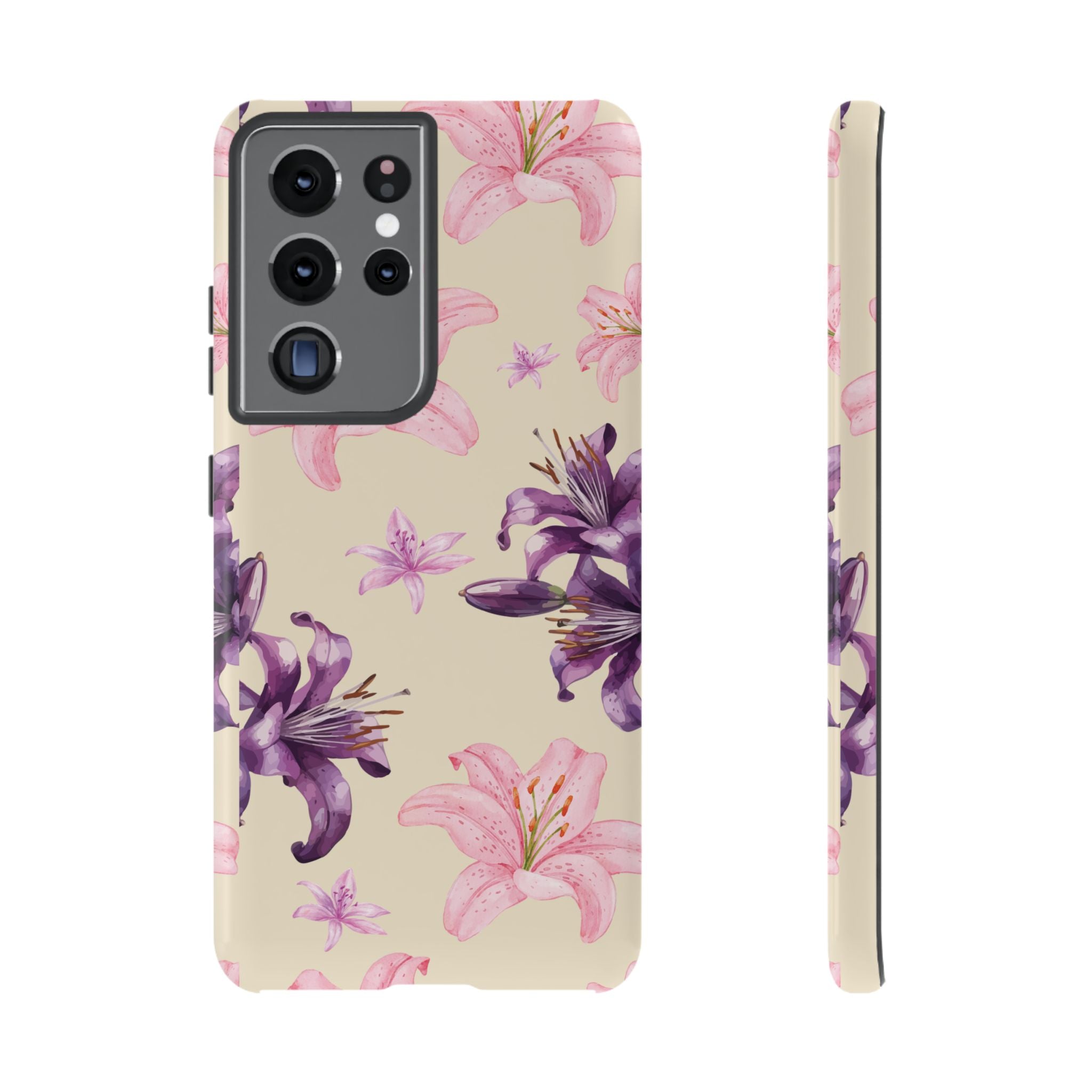 Blooming Tiger Lily Phone Case - Compatible with iPhone, Samsung, and Pixel | Stylish Protective Cover Gift for Her Perfect for Floral Lover