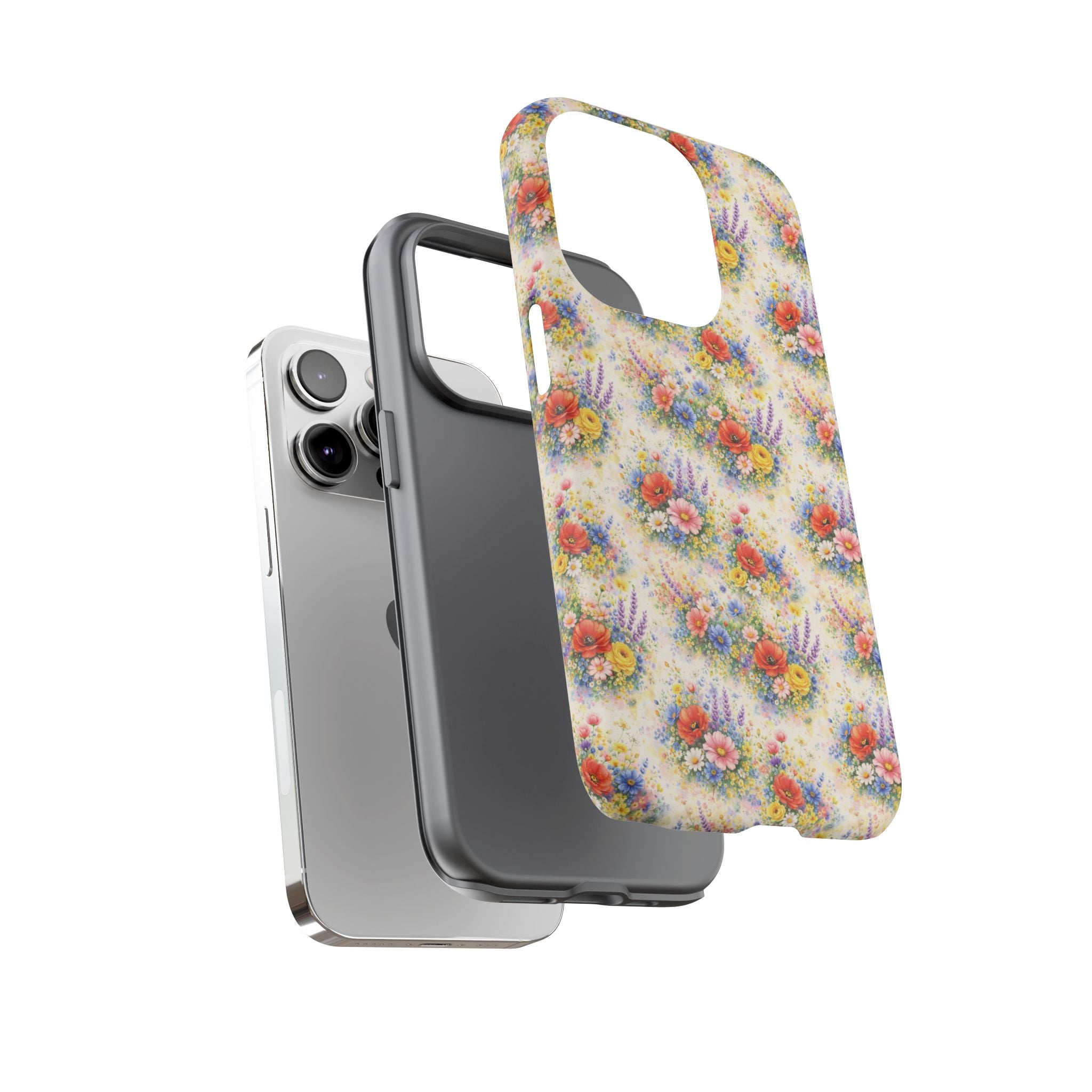 Watercolor Wildflowers Phone Case — Tough Cases