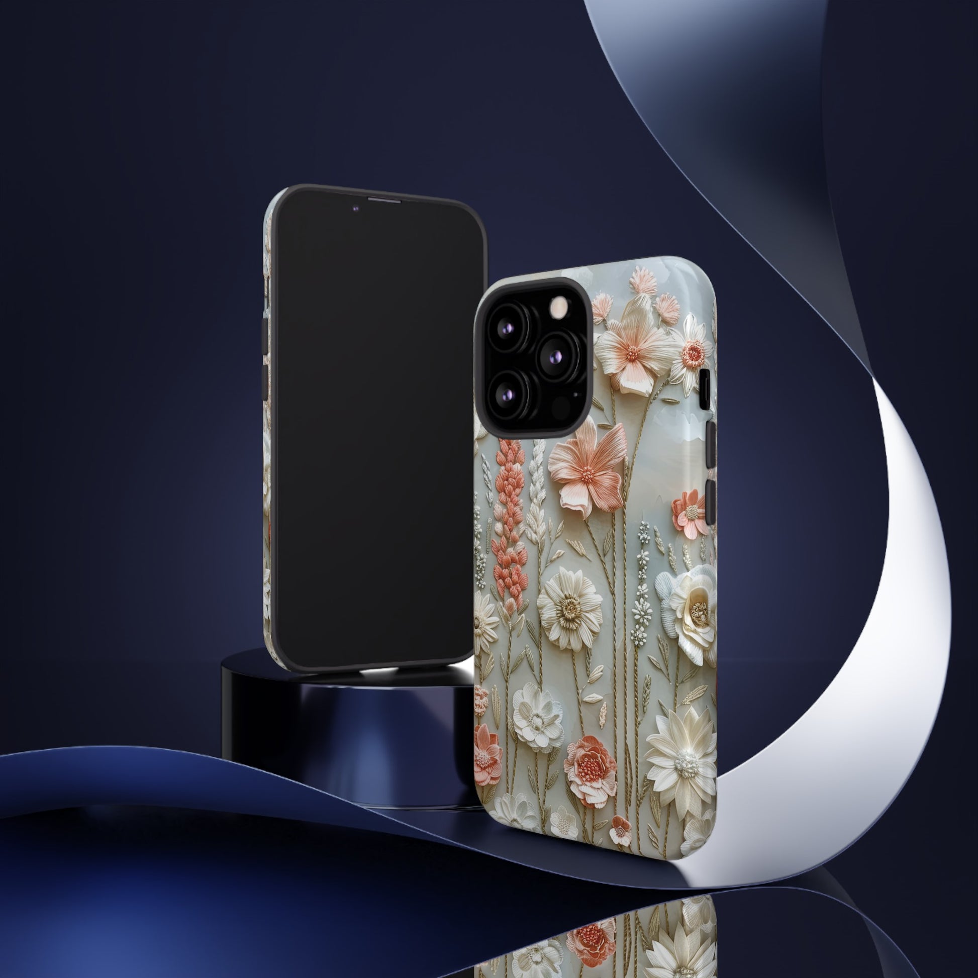 Pastel Wildflowers Protective Phone Case Gift for Her Phone 15, Samsung iPhone Samsung Gift for Her Case iPhone 15, Samsung iPhone Samsung Accessory Gift for Her