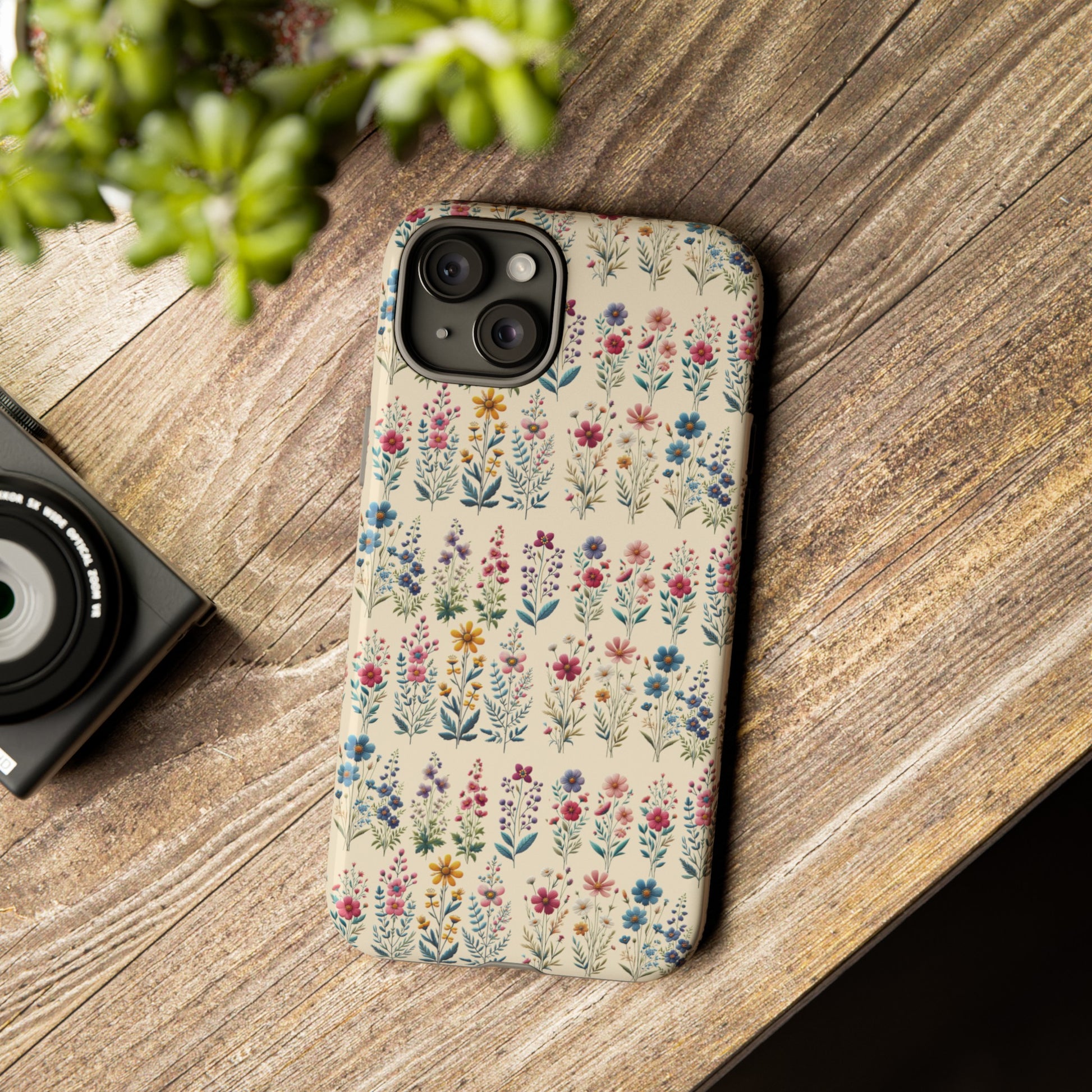 Best Beautiful Wildflower Phone Case Floral Design for iPhone, Galaxy, and Google Durable Protection Gift for Her Case iPhone 15, Samsung iPhone Gift for Her