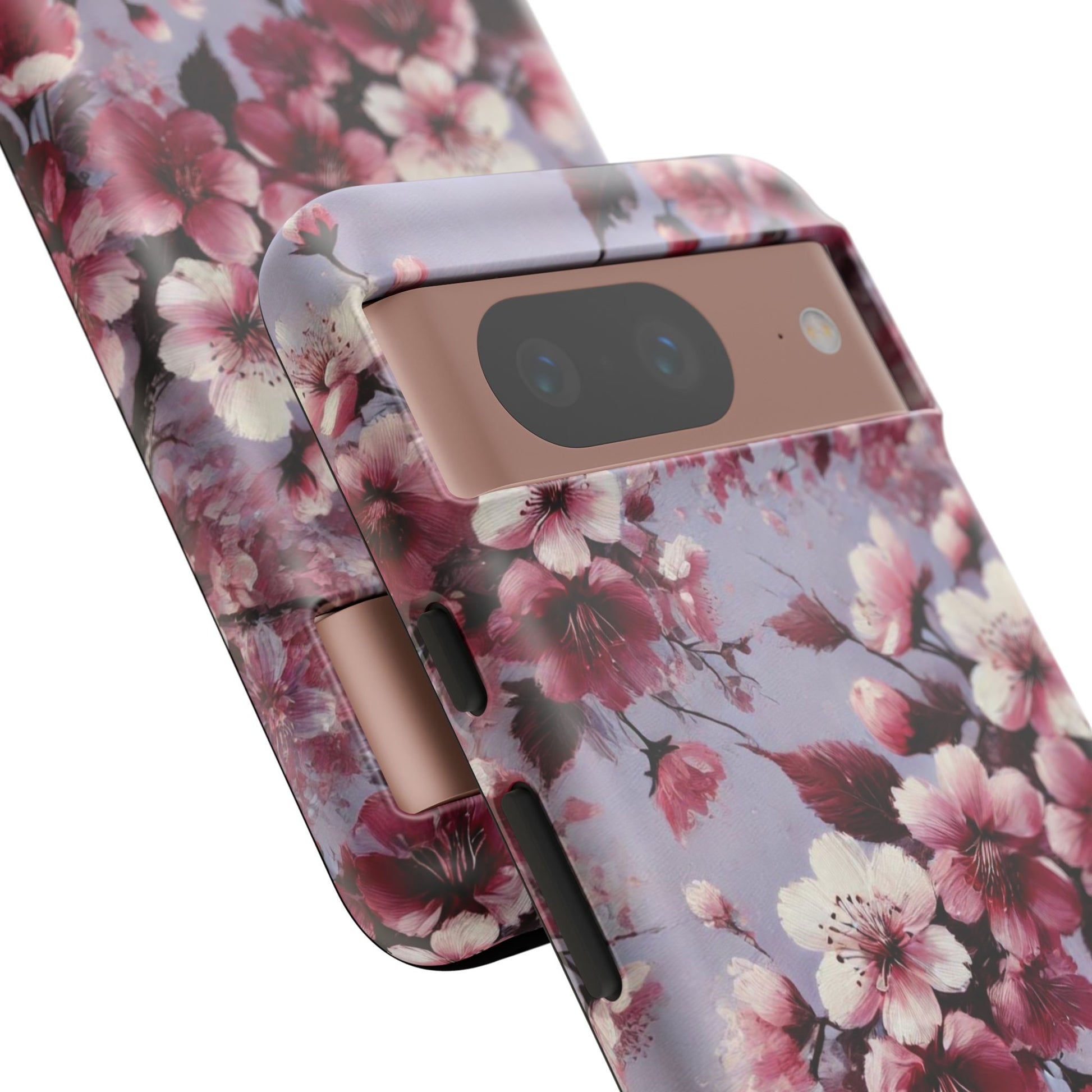 Lavender Floral Fall Phone Case for iPhone 16 pro15 14 13 12  21 23 Samsung, and Pixel | Stylish Protective Cover Gift for Her Perfect for Floral Lover