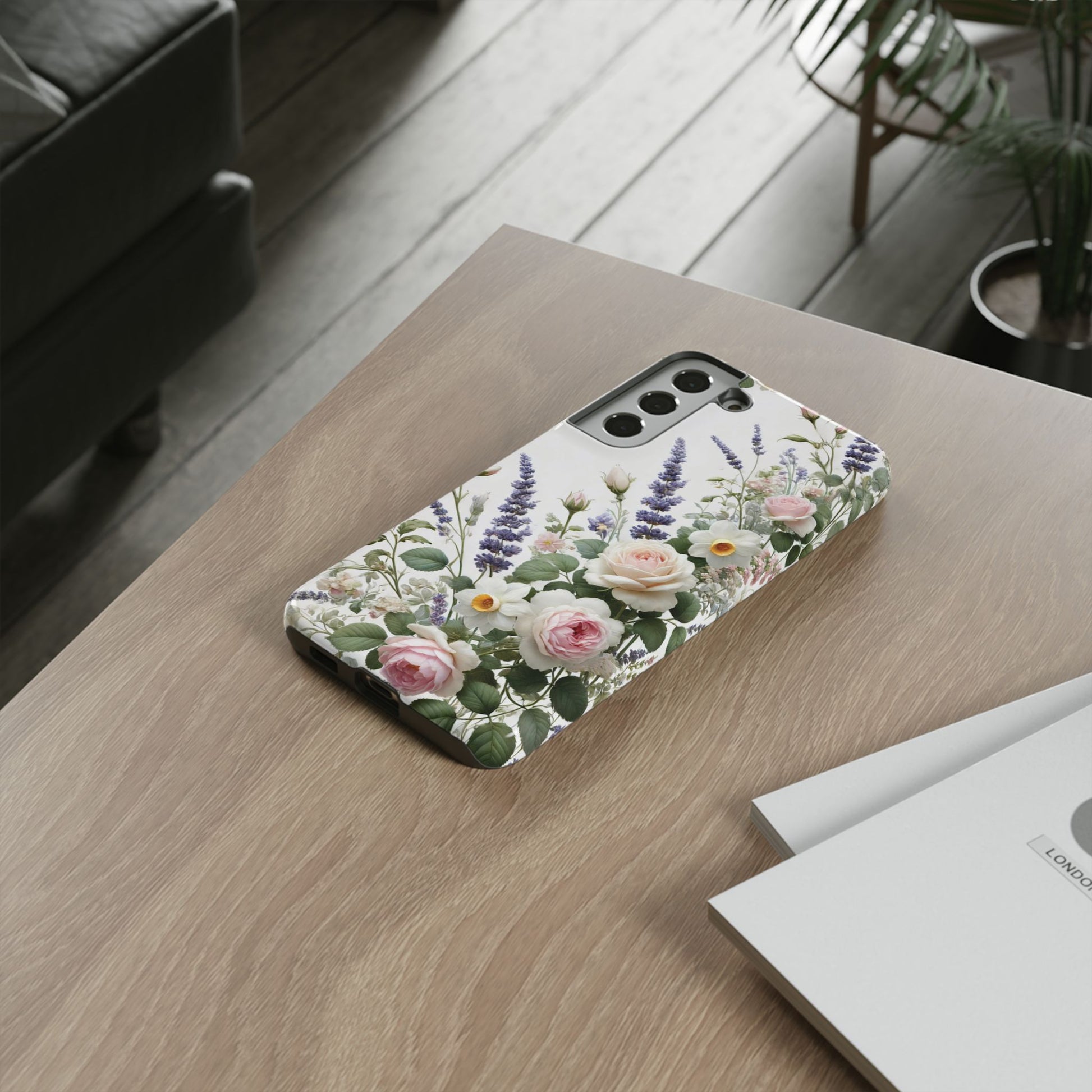 Boho Floral Fall Phone Case for iPhone 16 pro15 14 13 12  21 23 Samsung, and Pixel | Stylish Protective Cover Gift for Her Perfect for Floral Lover