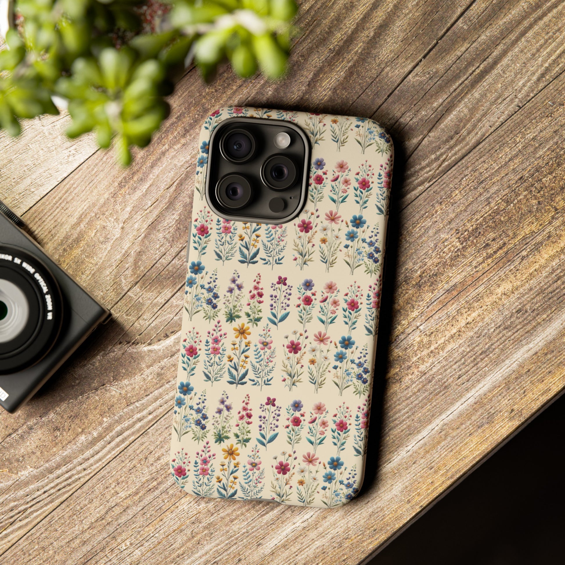 Best Beautiful Wildflower Phone Case Floral Design for iPhone, Galaxy, and Google Durable Protection Gift for Her Case iPhone 15, Samsung iPhone Gift for Her