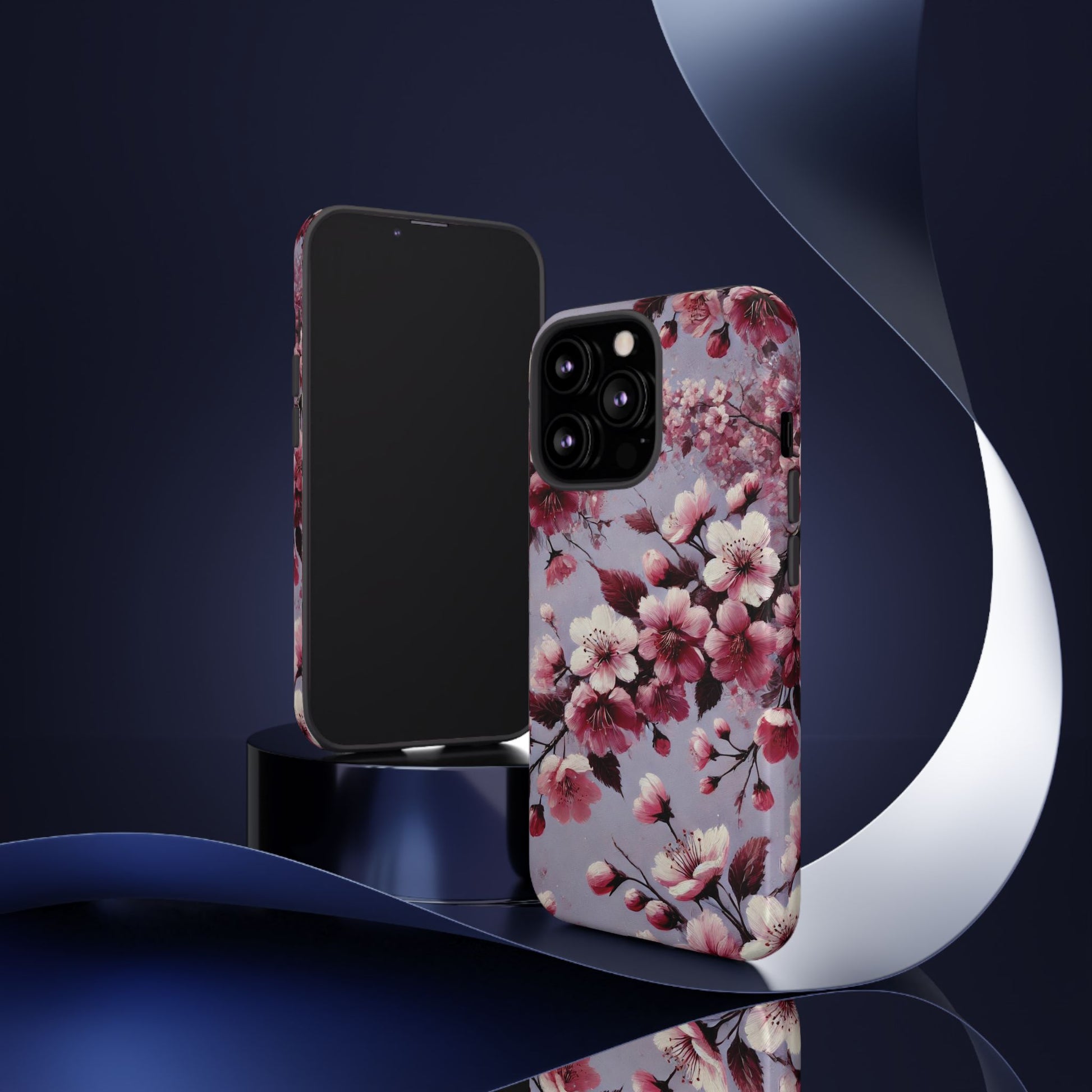 Lavender Floral Fall Phone Case for iPhone 16 pro15 14 13 12  21 23 Samsung, and Pixel | Stylish Protective Cover Gift for Her Perfect for Floral Lover - MRSBYVALLE