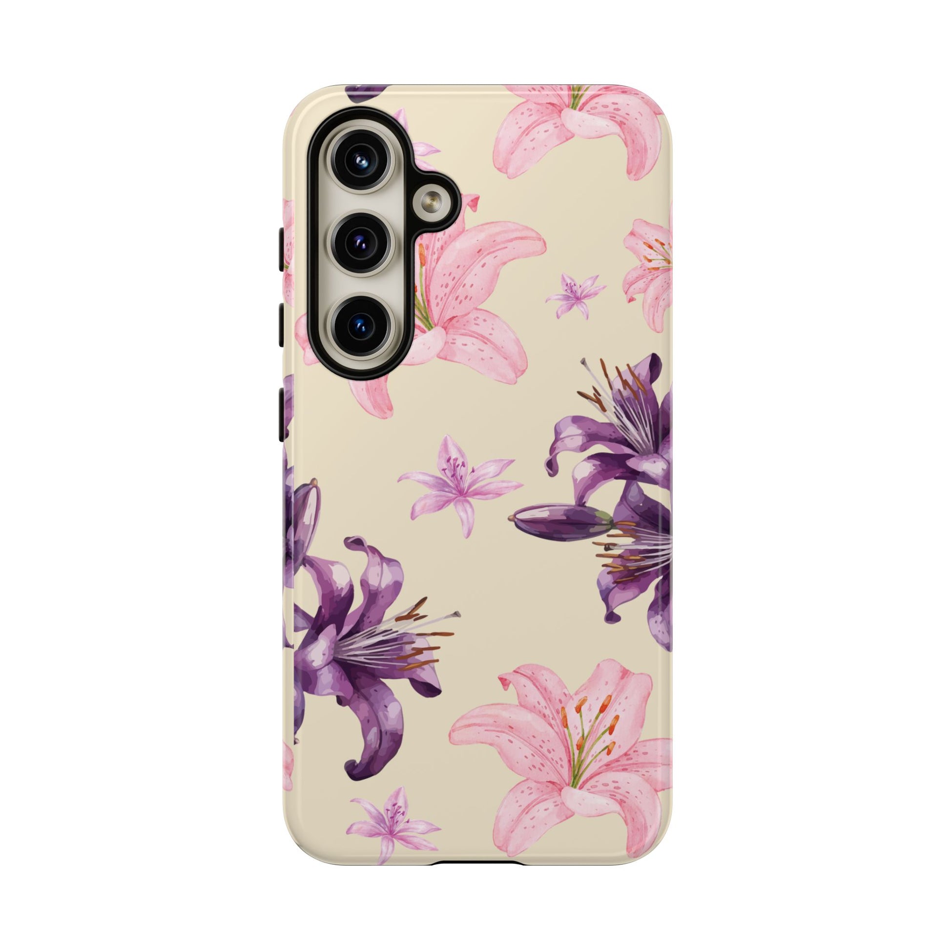 Blooming Tiger Lily Phone Case - Compatible with iPhone, Samsung, and Pixel | Stylish Protective Cover Gift for Her Perfect for Floral Lover