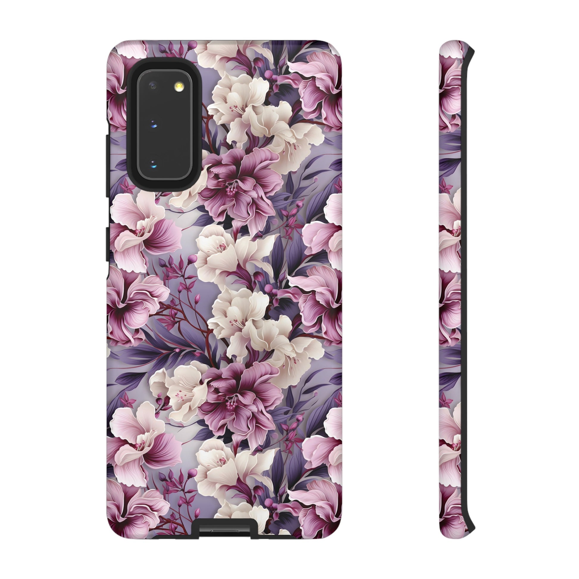 Lavender Flowers Protective Phone Case Gift for Her Phone 15, Samsung iPhone Samsung Gift for Her Case iPhone 15, Samsung