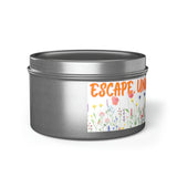 New House Bloom & Glow Elegant Floral Aromas in 4oz/8oz Tin Candles Essence of Nature Collection Unveil Serenity Romance with Exquisite Botanical Scents. Pure Harmony & Grace..