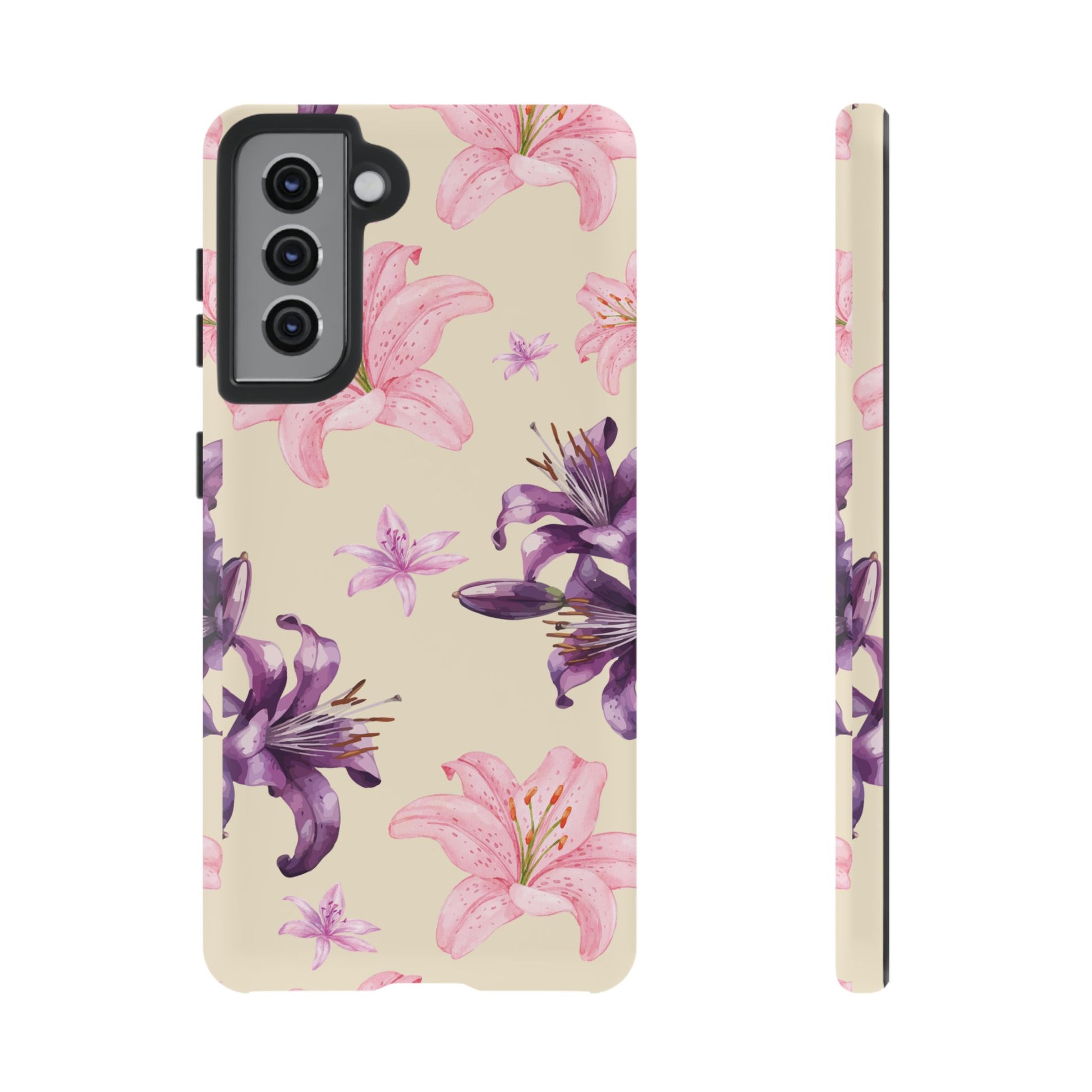Blooming Tiger Lily Phone Case - Compatible with iPhone, Samsung, and Pixel | Stylish Protective Cover Gift for Her Perfect for Floral Lover