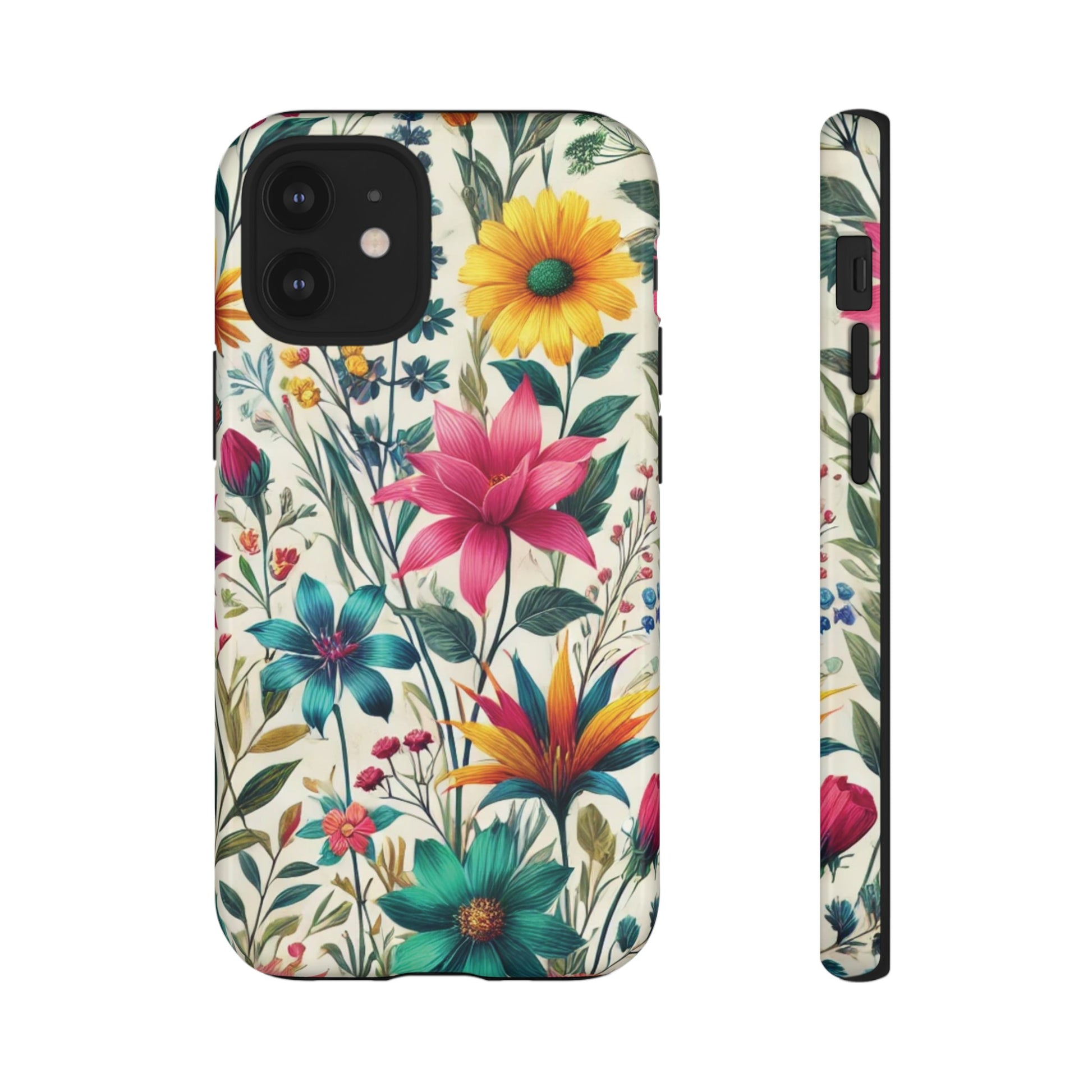 Wildflowers Boho Chic Design Phone Case - Stylish, Protective Cover for All Models Gift for Mom Accessory Gift for Her
