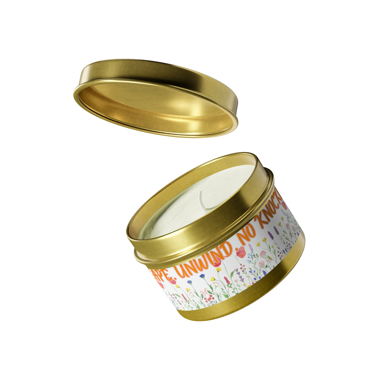New House Bloom & Glow Elegant Floral Aromas in 4oz/8oz Tin Candles Essence of Nature Collection Unveil Serenity Romance with Exquisite Botanical Scents. Pure Harmony & Grace..