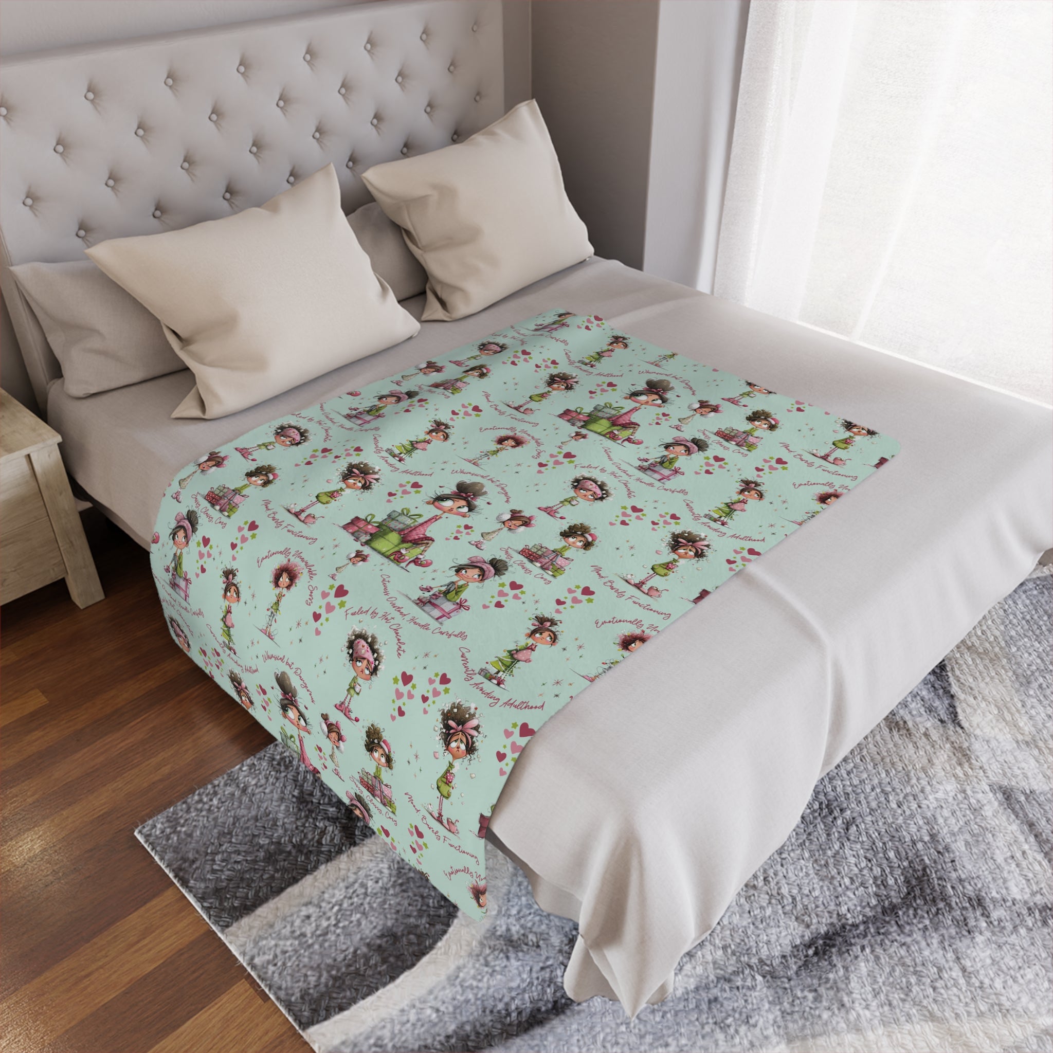 Whimsical Minky Blanket for Cozy Comfort