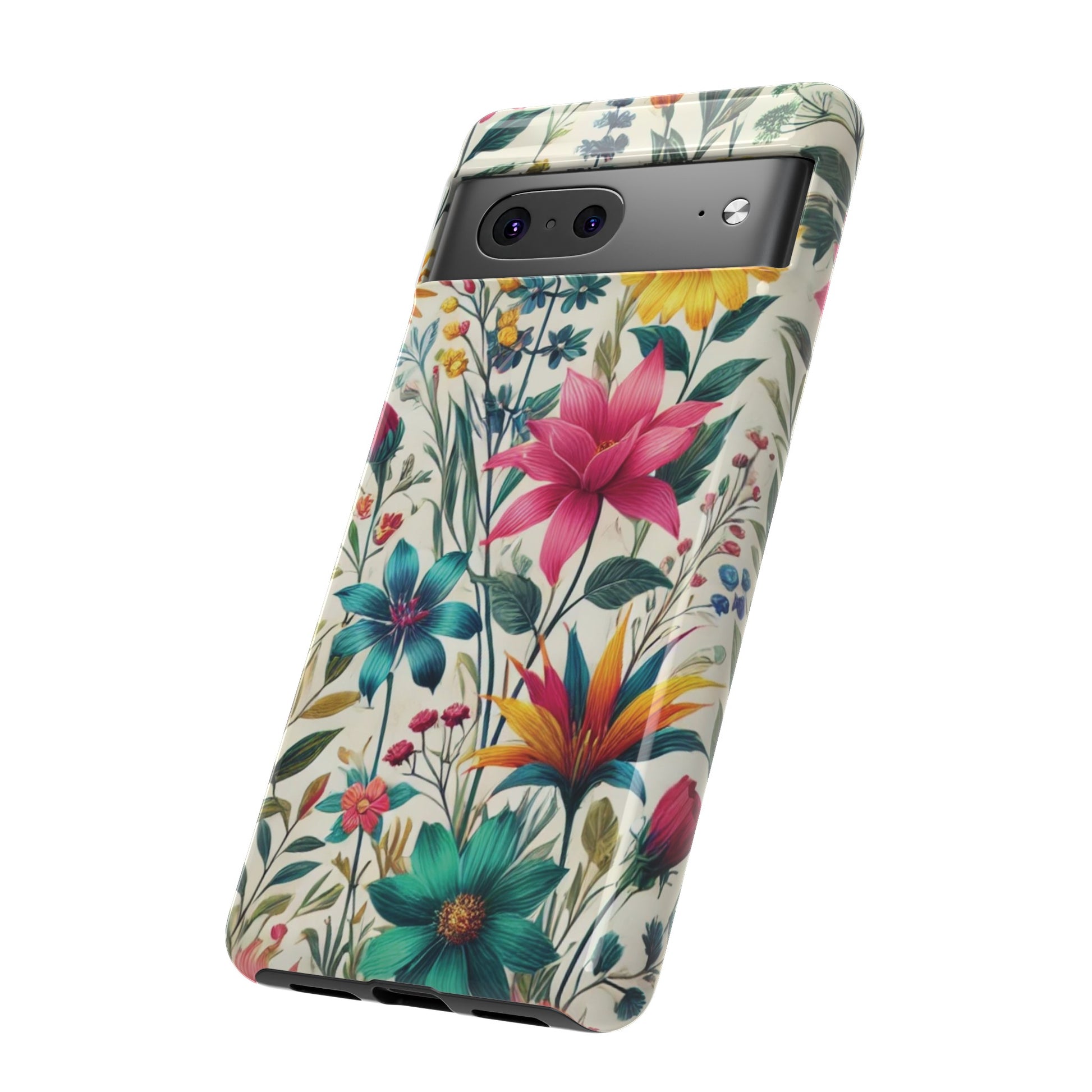 Wildflowers Boho Chic Design Phone Case - Stylish, Protective Cover for All Models Gift for Mom Accessory Gift for Her