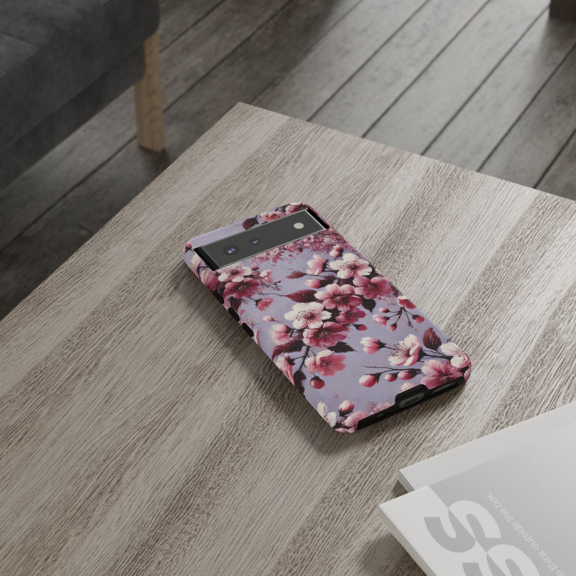 Lavender Floral Fall Phone Case for iPhone 16 pro15 14 13 12  21 23 Samsung, and Pixel | Stylish Protective Cover Gift for Her Perfect for Floral Lover - MRSBYVALLE
