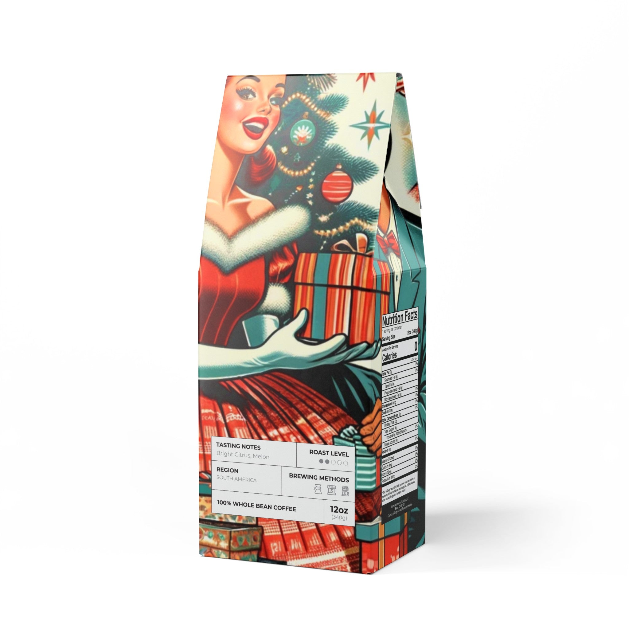 Housewarming Coffee Gift Colombia Single Origin Light-Medium Roast Coffee Exclusive Pink Abstract Design Pure, Flavorful, Artistic, Coffee Lover Gift - MRSBYVALLE