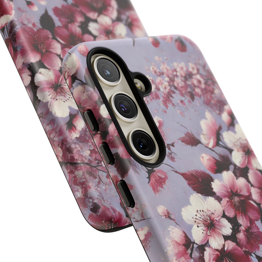 Lavender Floral Phone Case | Fall-Inspired Protective Cover for iPhone, Samsung & Pixel – Perfect Gift for Her