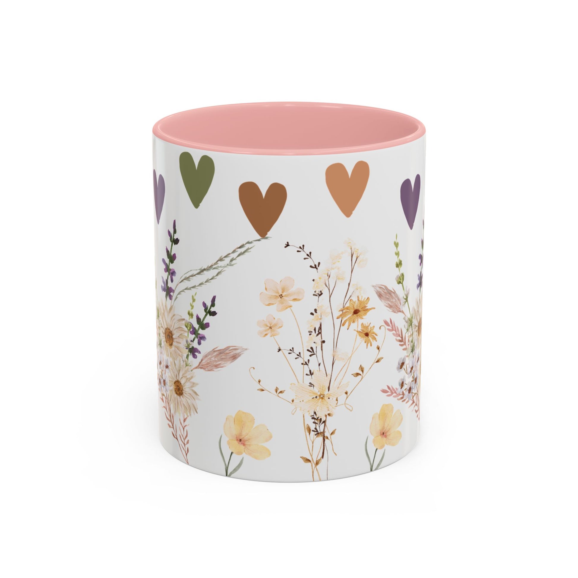 Wildflower Ceramic Mug Elegant Gift for Coffee or Tea Lovers Perfect for Mothers Day Birthdays and Adding Charm to Any Kitchen Gift