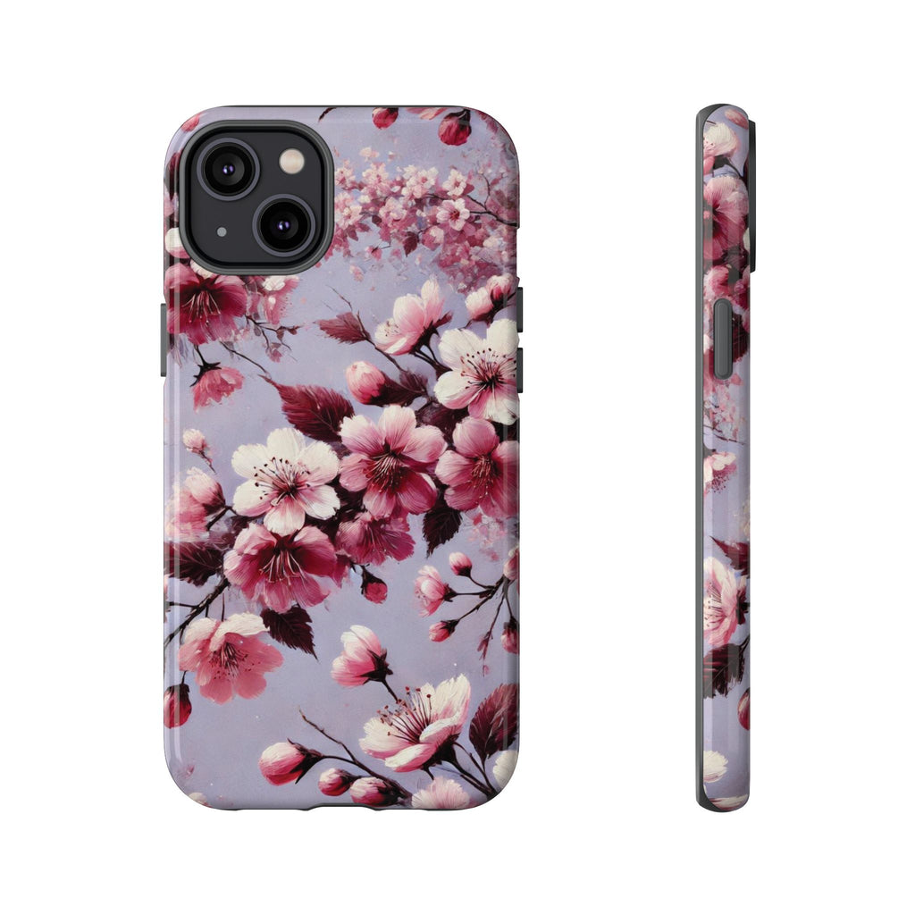 Lavender Floral Phone Case | Fall-Inspired Protective Cover for iPhone, Samsung & Pixel – Perfect Gift for Her
